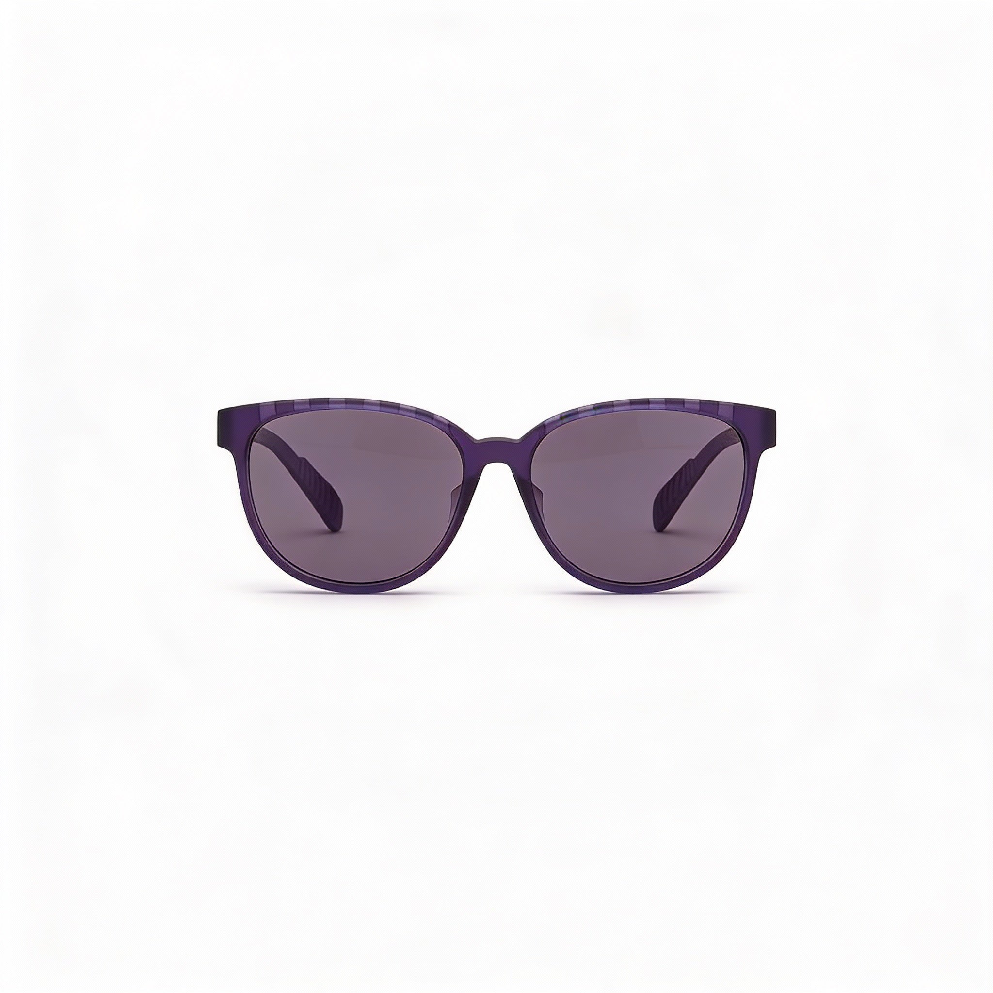 Gafas de sol adidas Sp0021 para mujer con montura de plástico violeta mate y lentes violetas, lentes de 55 mm, puente de 15 mm y patillas de 135 mm., Photo 2