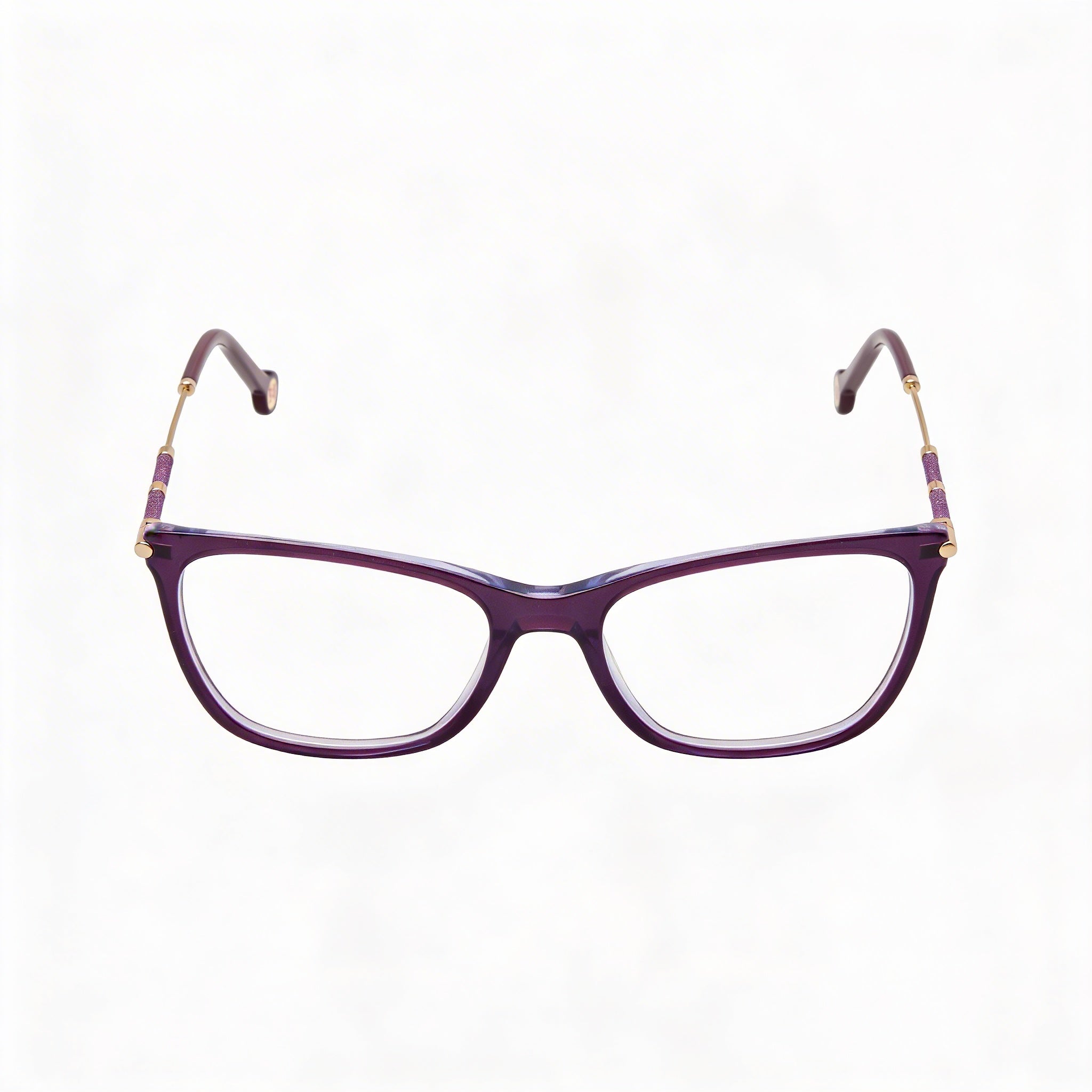 Carolina Herrera Her 0151 Unisex Acetato Violeta Purpurina 54mm, Photo 2