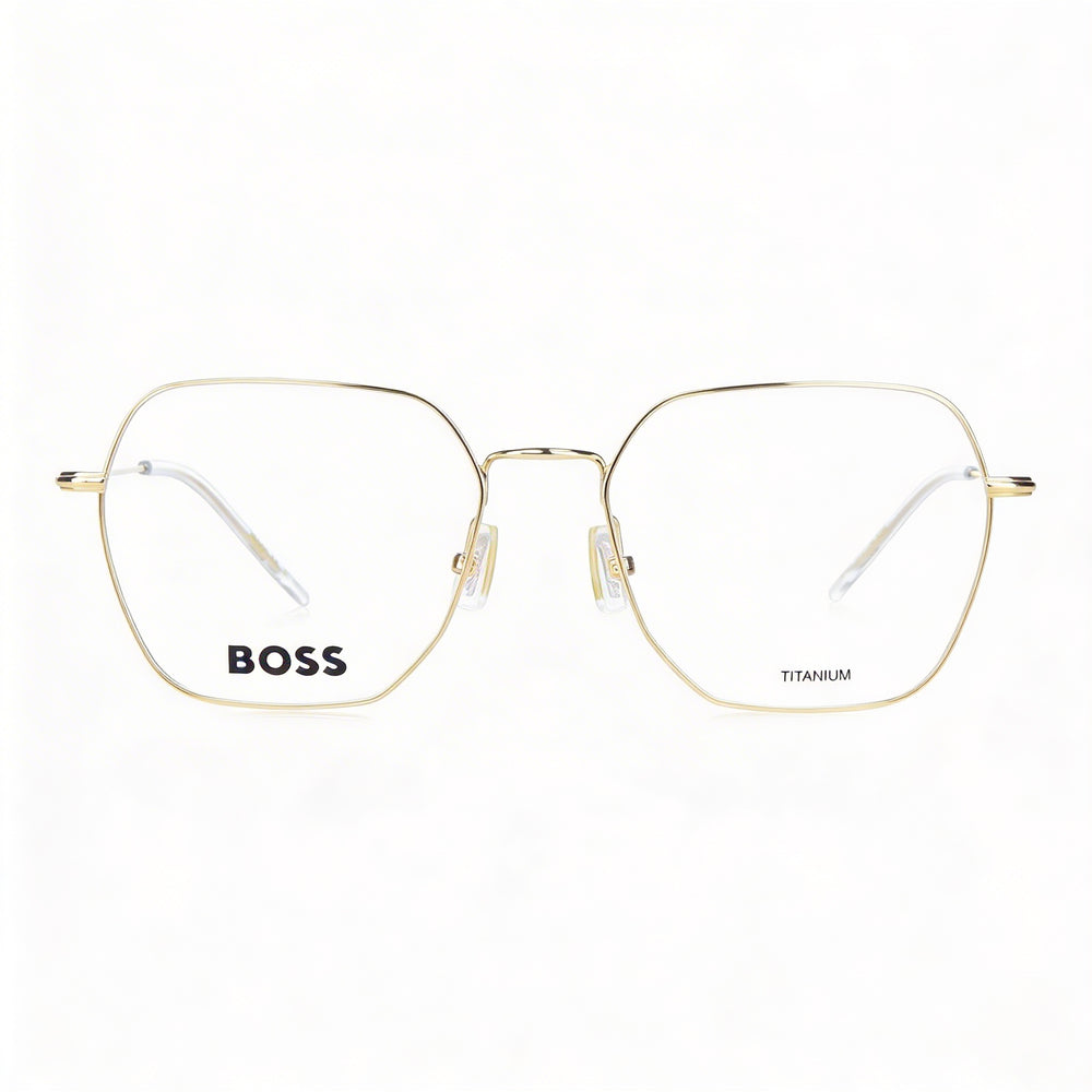 Hugo Boss Boss 1534 Unisex Montura Multicolor Lente de Cristal Oro Rosa No Polarizada 53-18-145mm