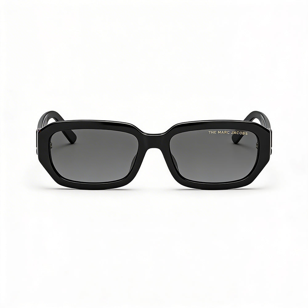 Marc Jacobs Modern Women's Grey Acetate Frame with Grey Polycarbonate Lenses UV Protection Sunglasses 52mm