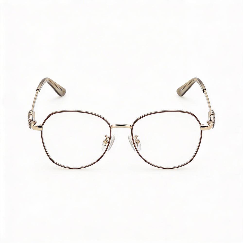 Gafas graduadas unisex GUESS Gu50256-d con montura marfil mate sin policarbonato, 52-16-140