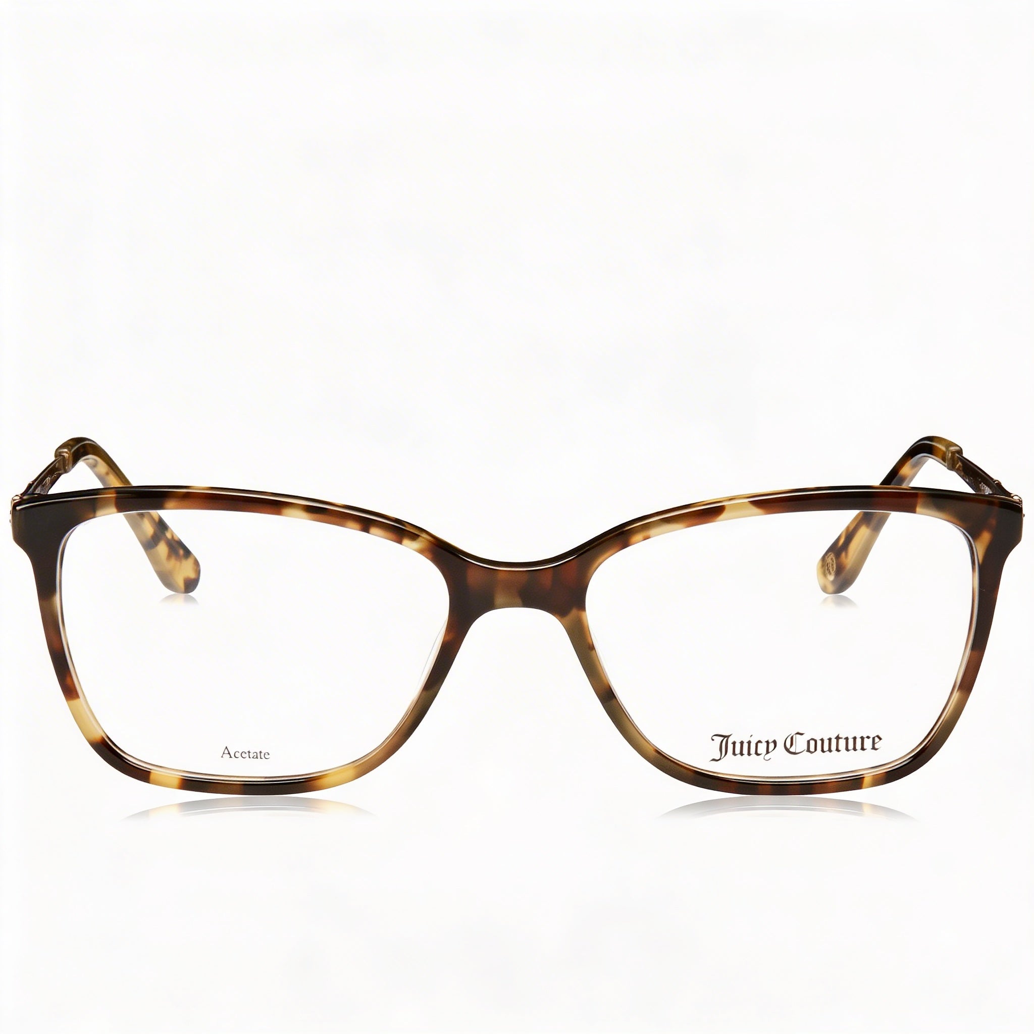 Juicy Couture Juicy 171 Tortoise Plastic Spectacle Frames with Clear Lenses for Women 53-17-135, Photo 2