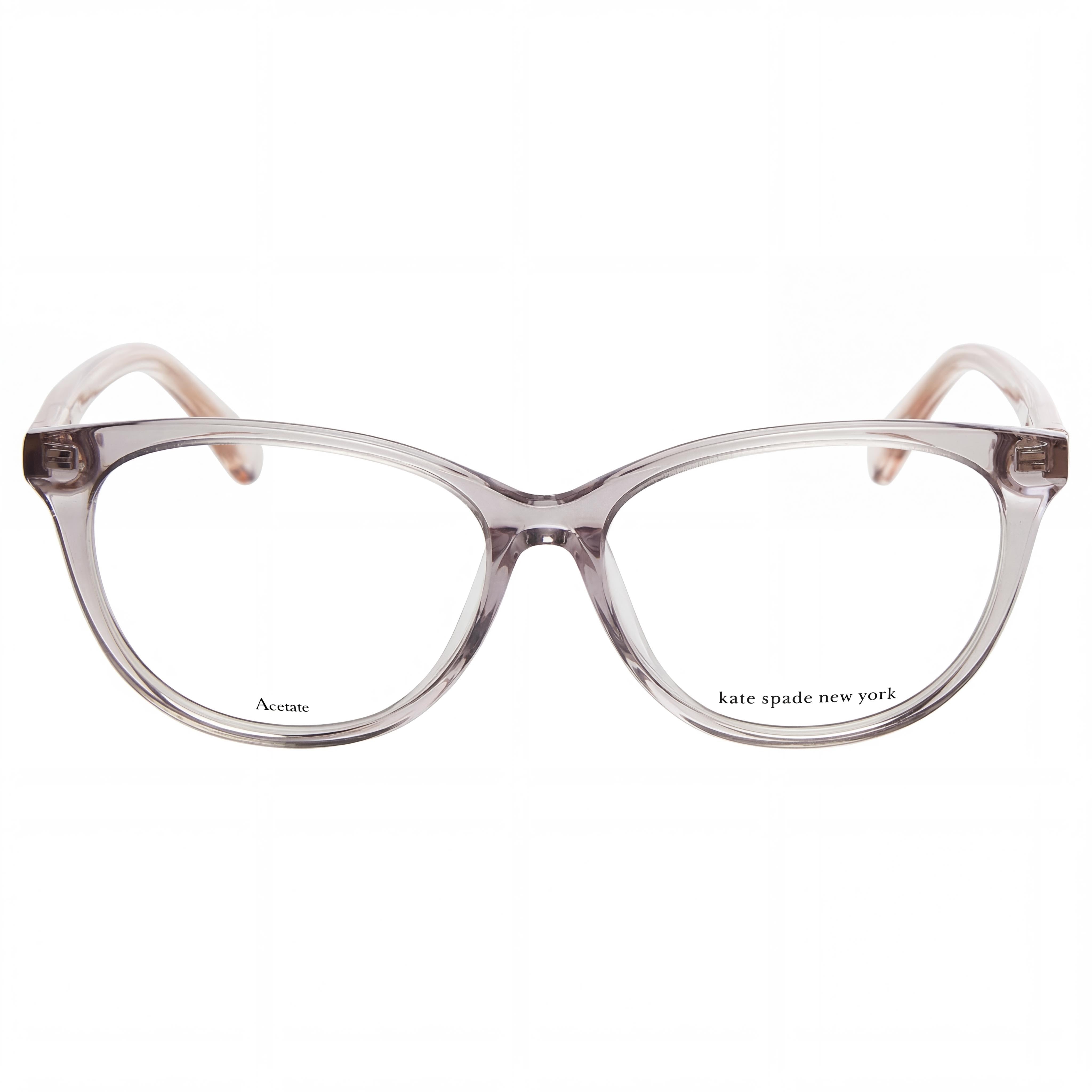 Gafas de acetato unisex kate spade new york Bethane/F en gris con estilo moderno, ancho de lente de 53 mm, Photo 2
