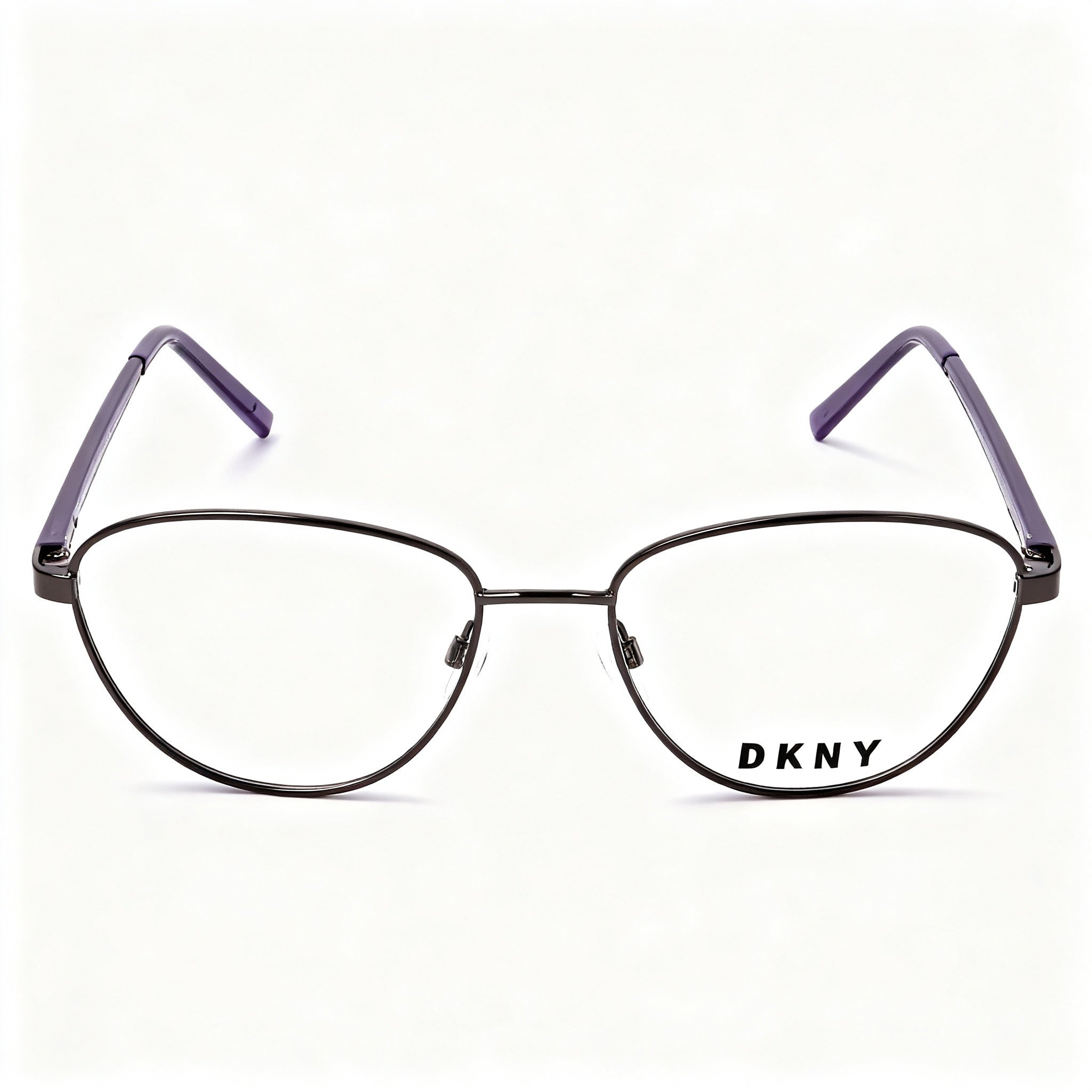 DKNY Men's Modern DK3005 Propionate Frame, Non-polarised Gunmetal Sunglasses, 53mm