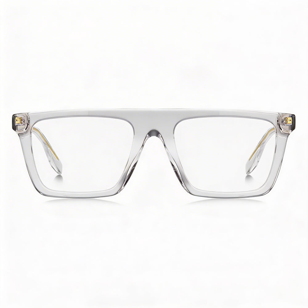 Marc Jacobs MARC 759 Men's Rectangular Acetate Eyeglasses Crystal 53-19-145