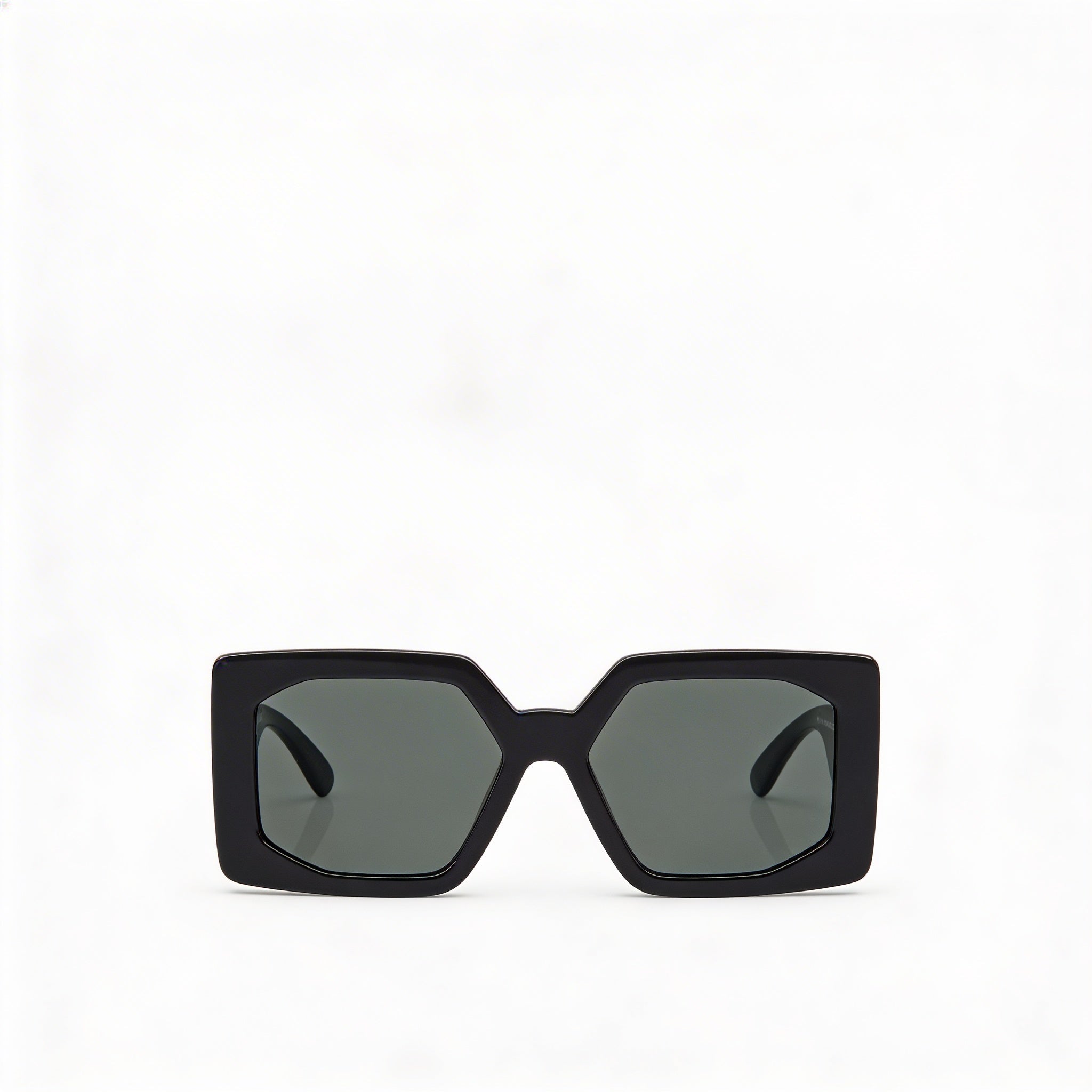Versace Ve 4478 U Gafas de Sol de Mujer de Titanio Negro con Montura Gris Oscuro y Lentes Gris Oscuro 55-17-140, Photo 2