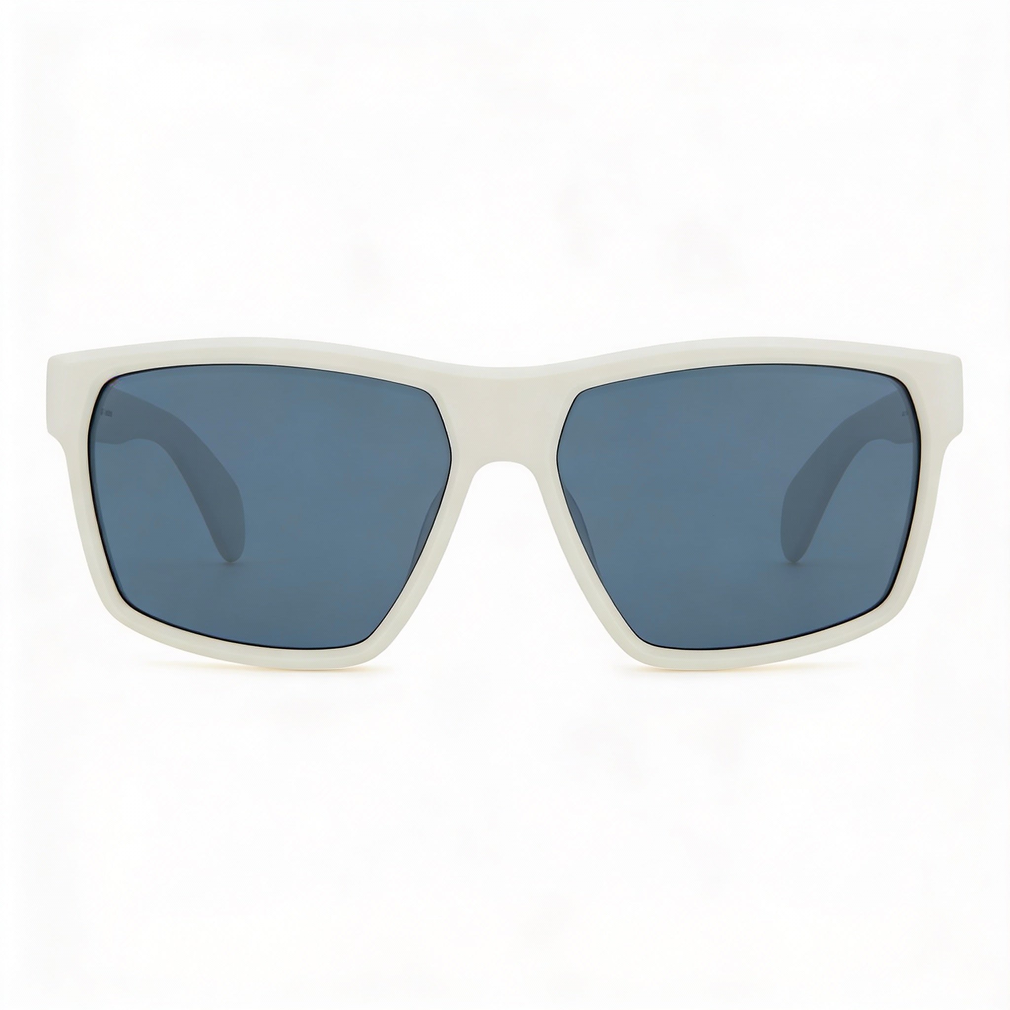 Gafas de sol modernas rag & bone para mujer con montura de acetato blanco mate y lentes no polarizadas de 58 mm, Photo 2