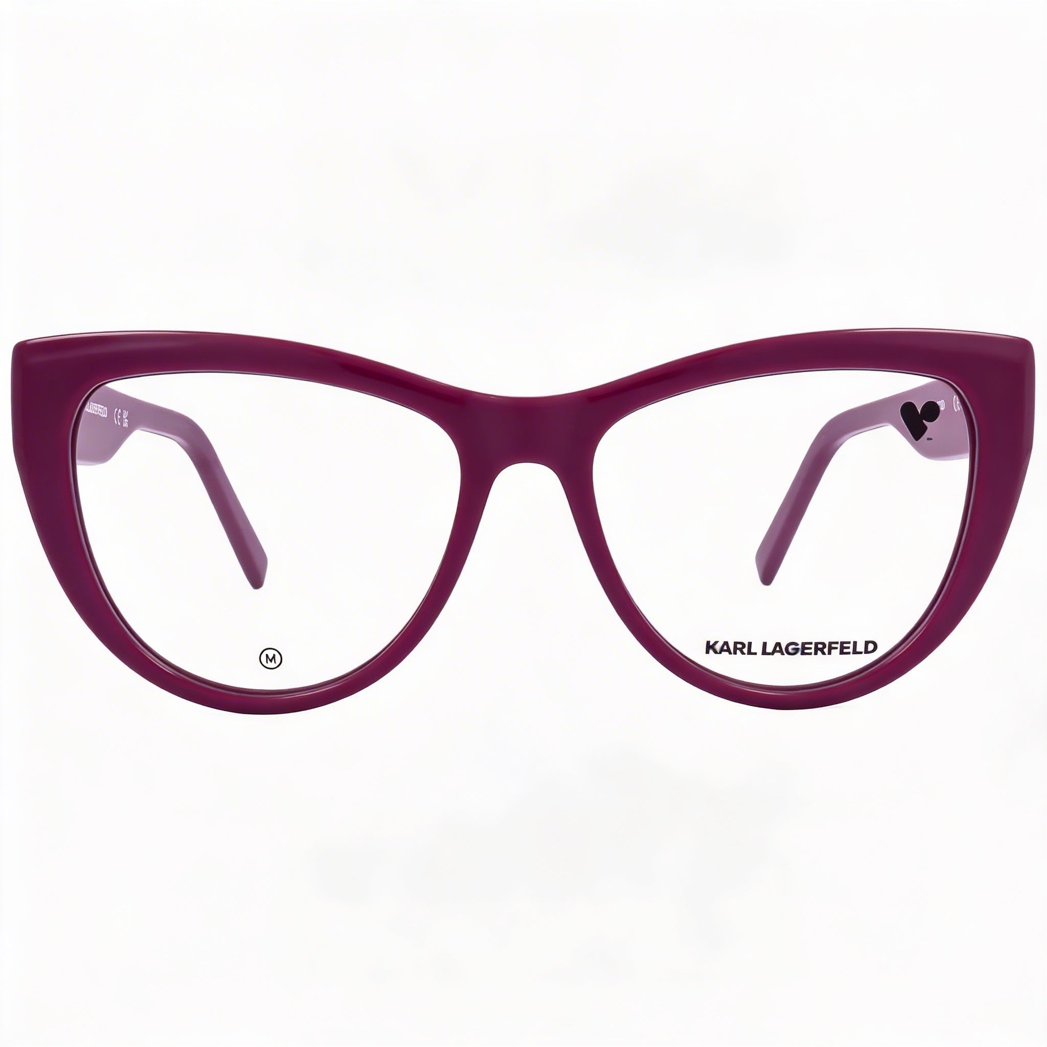 Karl Lagerfeld Gafas de sol modernas para mujer con montura de acetato gris texturizado y lentes de policarbonato gris texturizado de 54 mm, Photo 2
