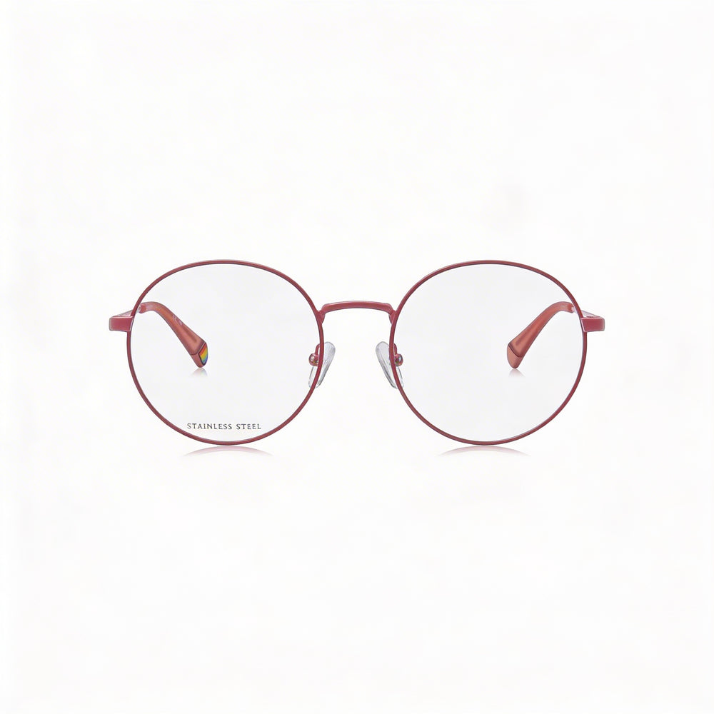 Gafas de sol Polaroid Modern Unisex de metal rosa con protección UV de 51 mm