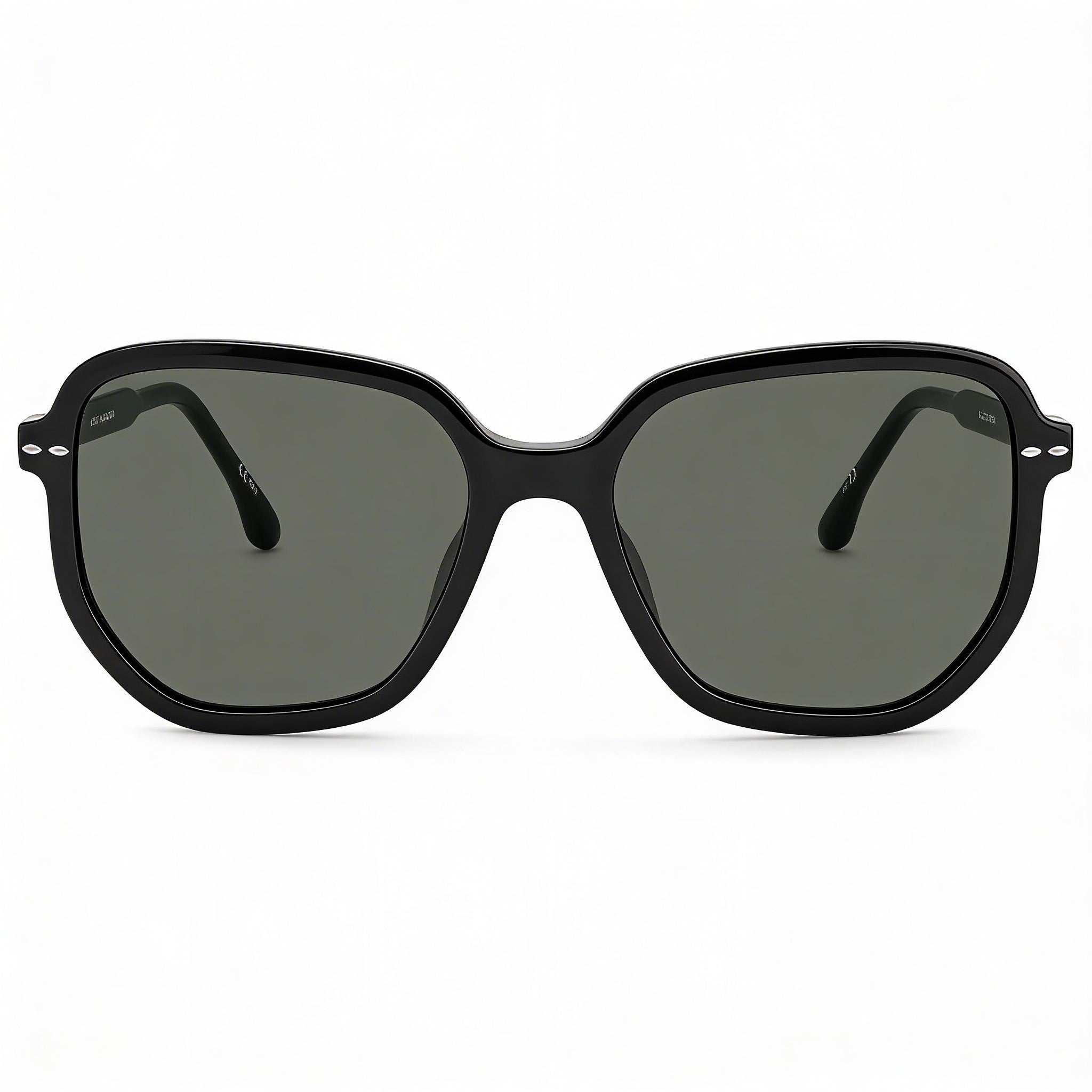 Isabel Marant Modern Women's Black Acetate Frame Octagonal Polycarbonate UV Protection Sunglasses 57mm, Photo 1