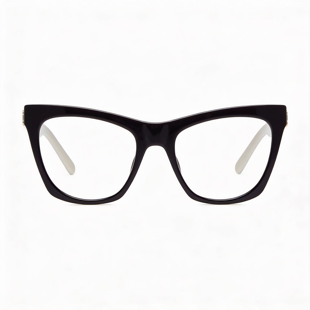 Marc Jacobs Marc 649 Women's Sunglasses featuring a Black White CELLULOSE Frame and 53mm Lens Width