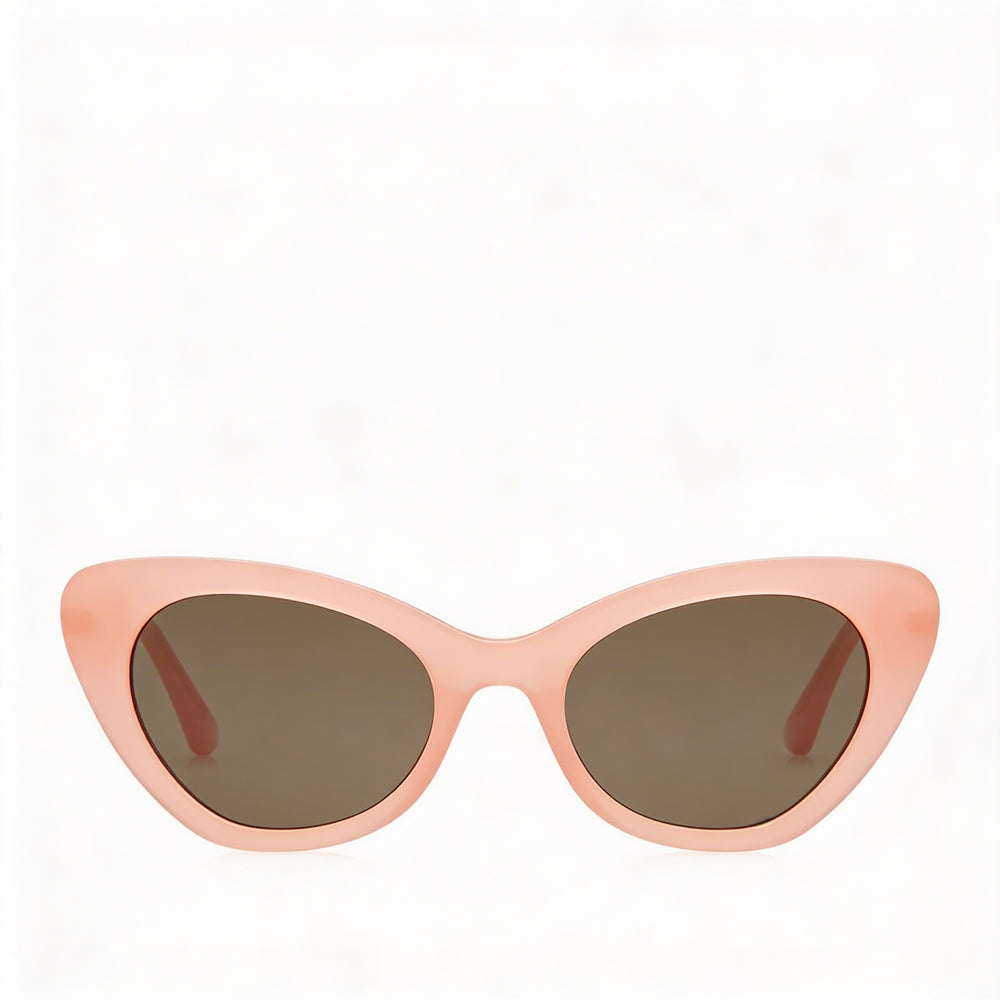 Gafas de sol Moschino Casual para mujer, montura de acetato naranja, lentes grises no polarizadas, protección UV, 51 mm