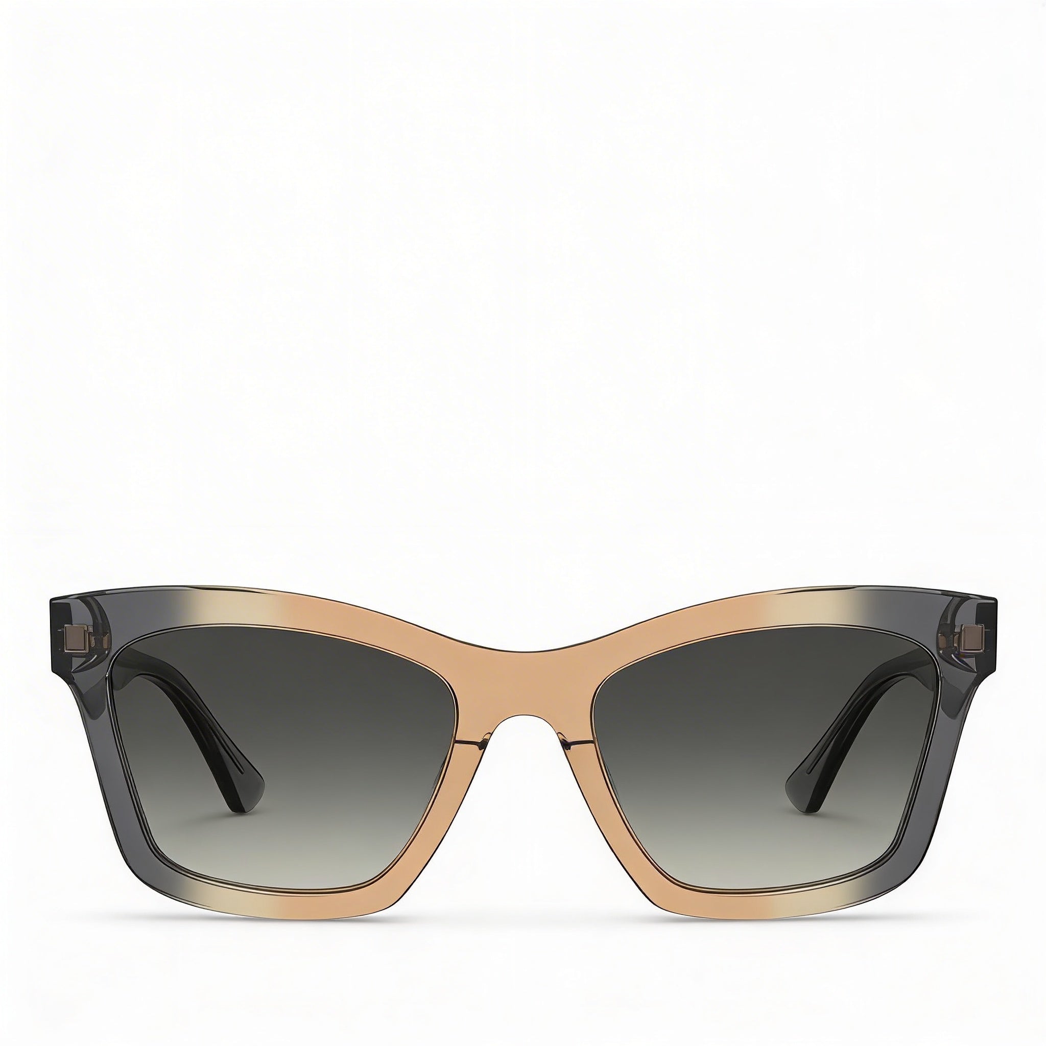 Moschino Modern Women's Grey Ochre High-Quality Acetate Lightweight UV Protected Eyewear, 54mm Lens Width, Photo 2