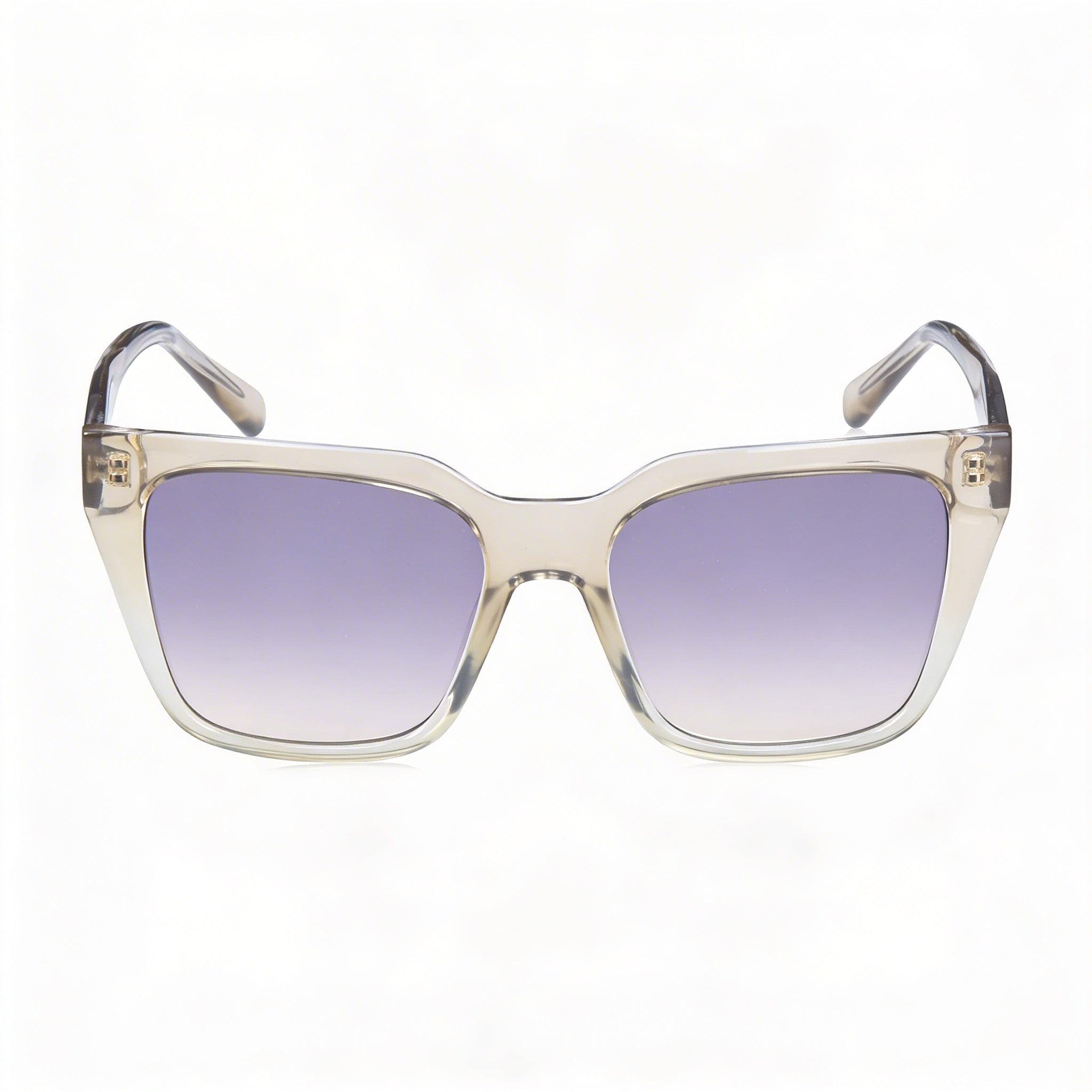 Love Moschino Classic Women's UV Protected Sunglasses with Beige Violet Frame & Grey Fuchsia Lenses 52mm, Photo 2