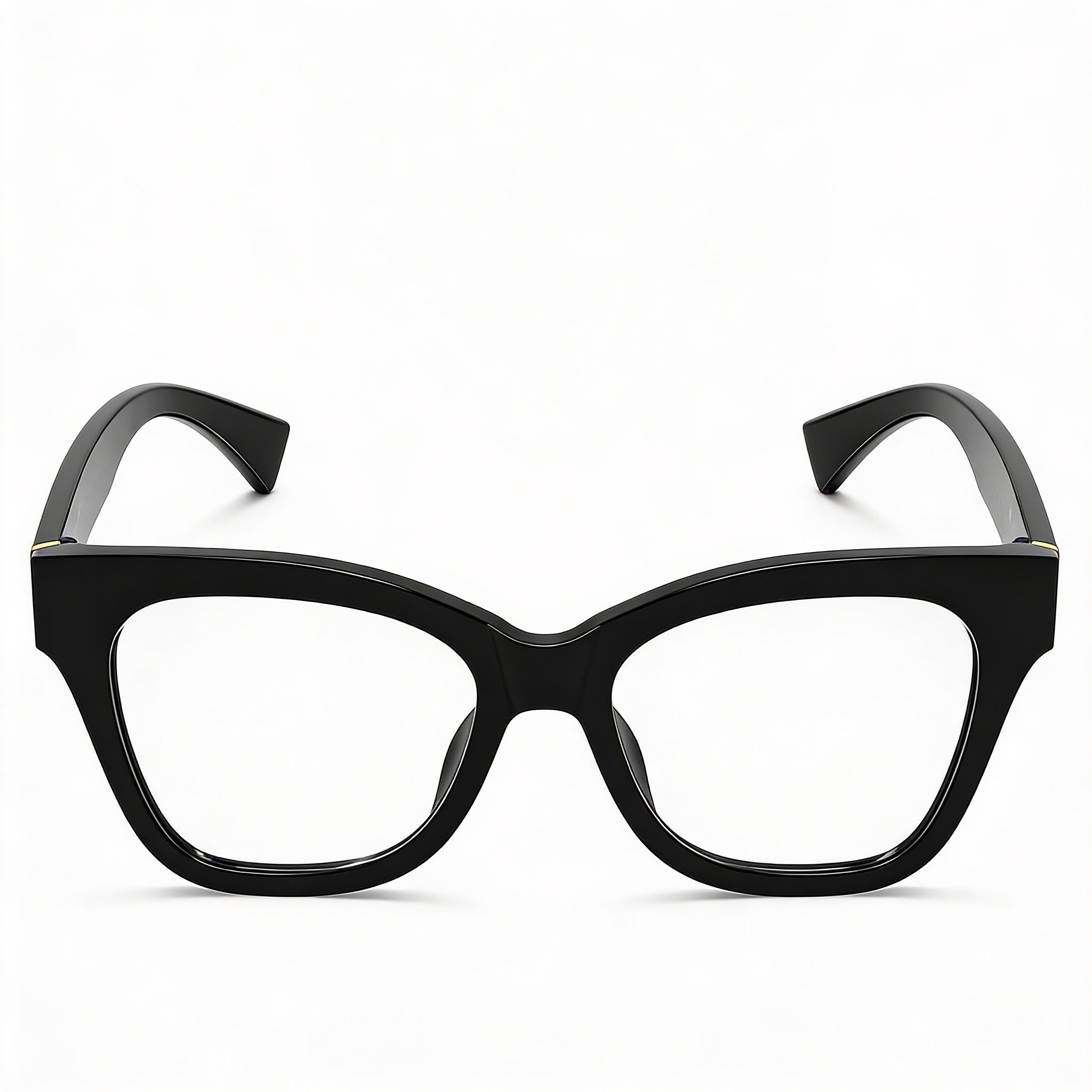 Gucci GG1133O-001 Women's Black/Silver Plastic Full Rim Cat Eye Prescription Eyeglass Frames 52mm, Photo 2