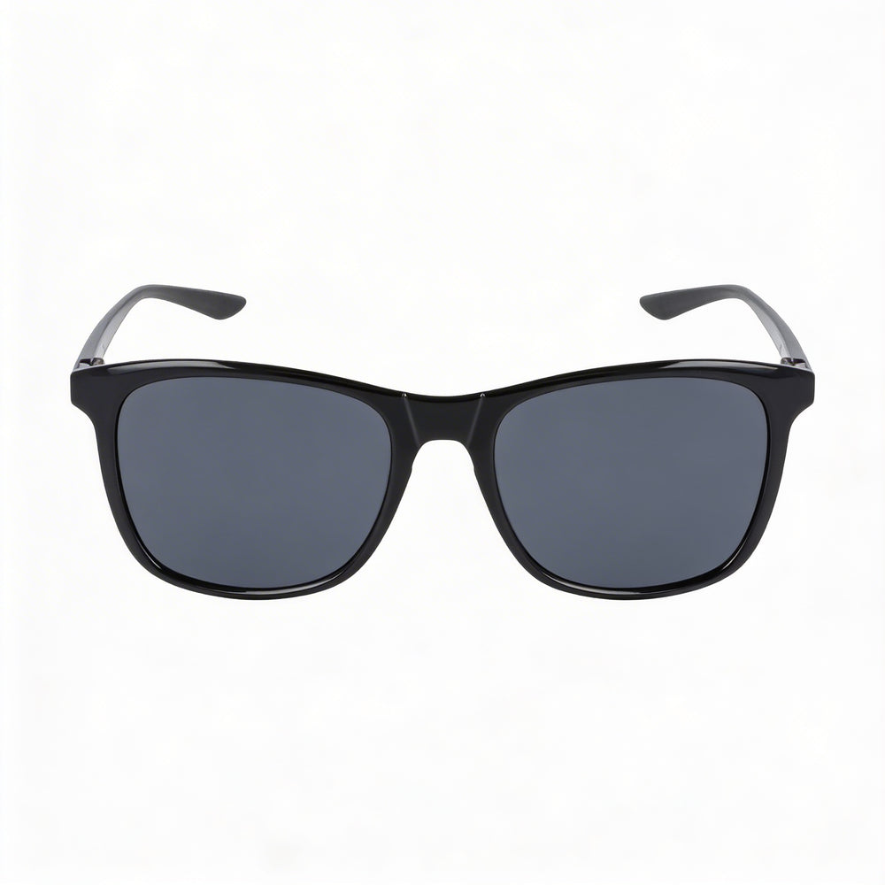 Nike Passage Ev1199 Unisex Black Plastic Frame Dark Grey Non-Polarized UV Protection Wayfarer Sunglasses 55mm