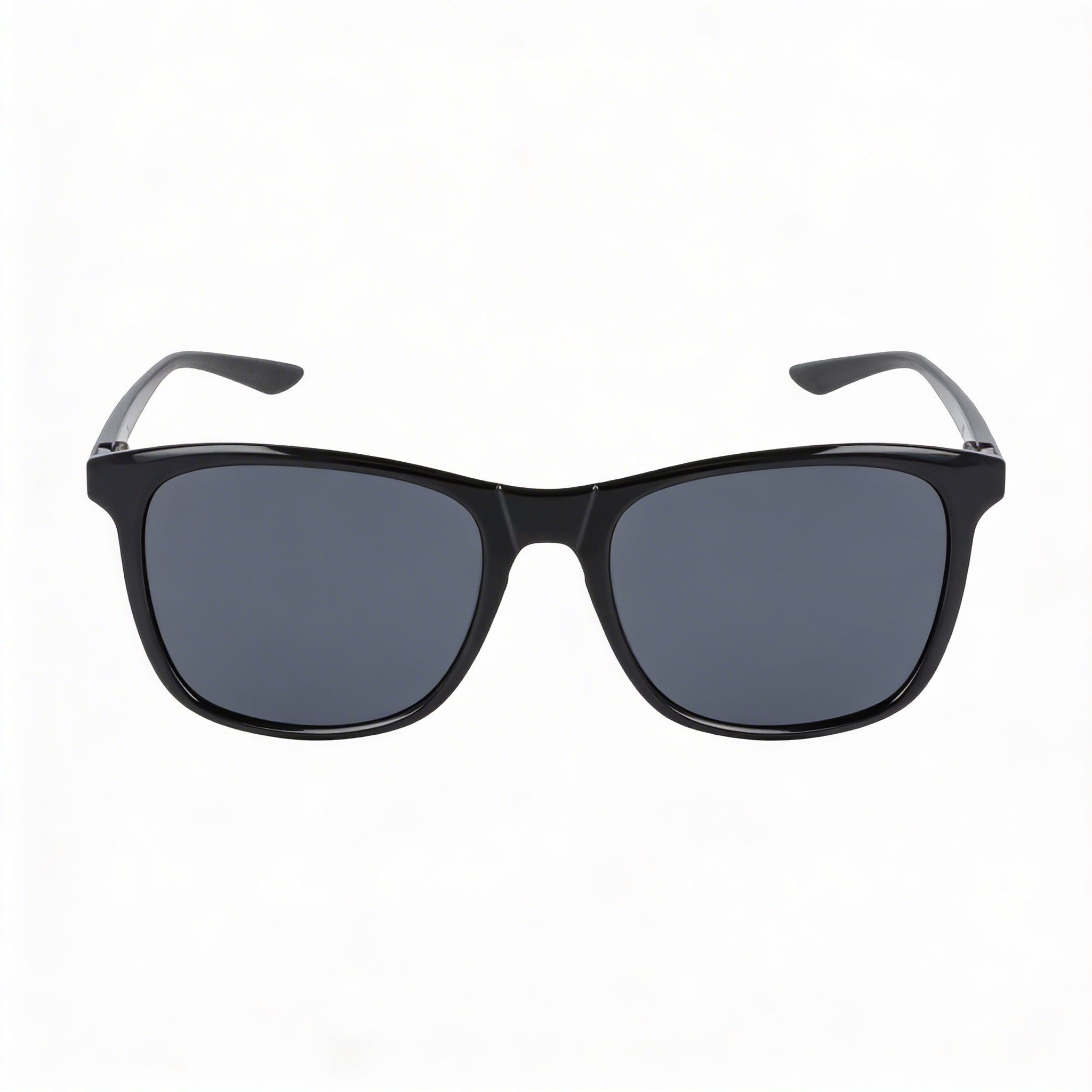 Gafas de sol Wayfarer Nike Passage Ev1199 unisex con montura de plástico negra y lentes gris oscuro sin polarizar con protección UV de 55 mm, Photo 2