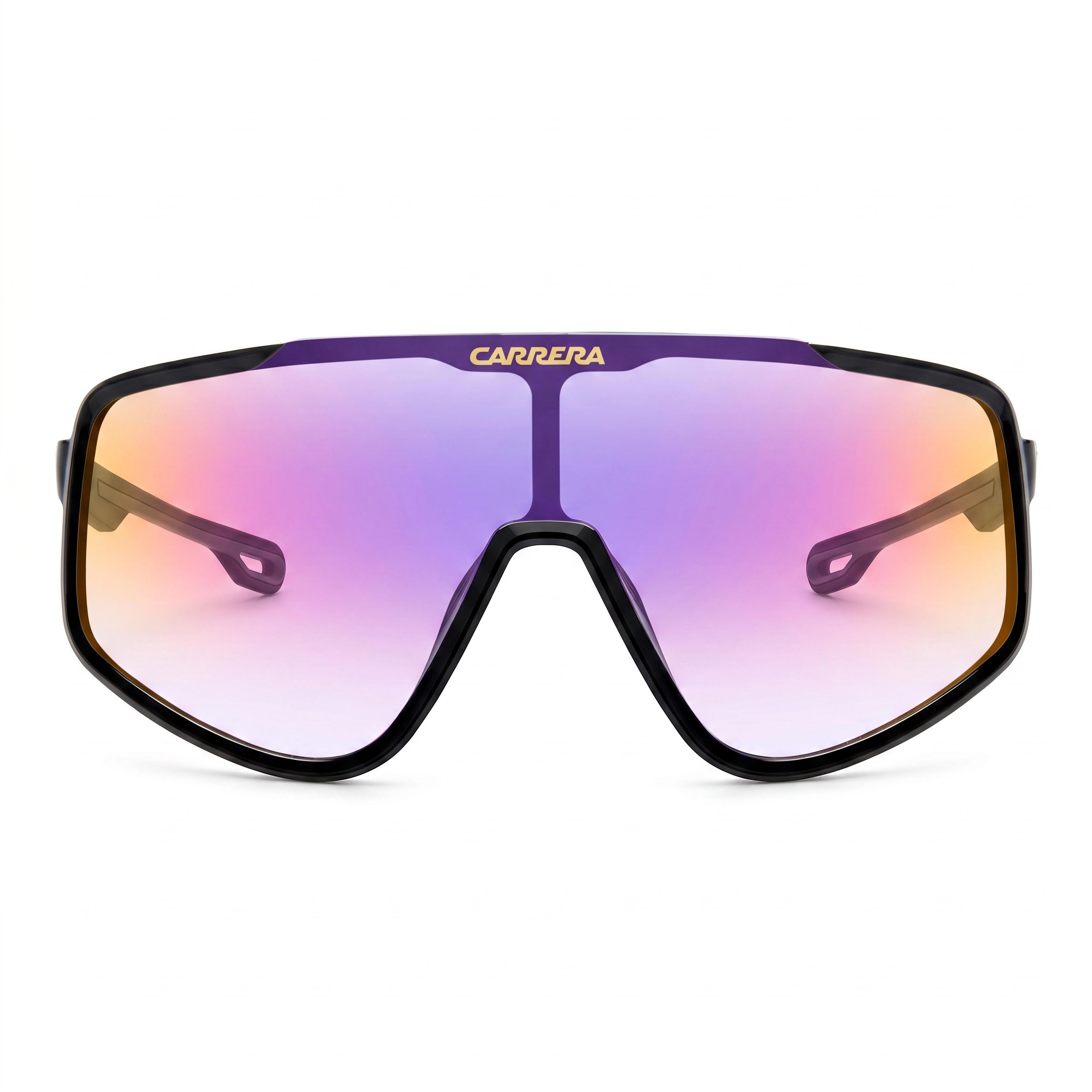 Gafas de sol Carrera 4017/S para mujer, armazón de plástico violeta multicapa negro, no polarizadas, protección UV, 99 mm, Photo 2