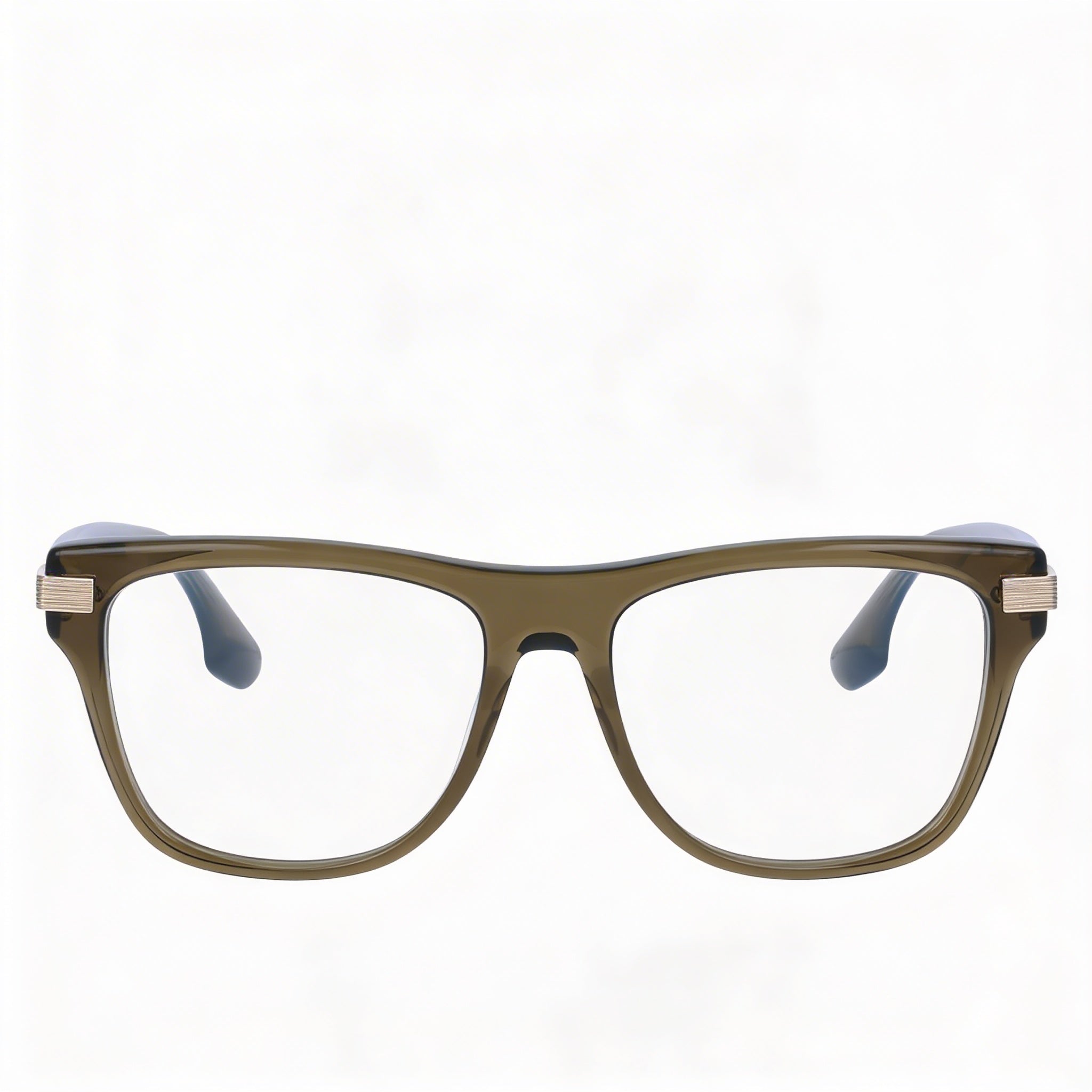 Monturas de gafas Victoria Beckham VB2676 para mujer, color caqui, transparentes, con lentes graduadas, 53 mm, Photo 2