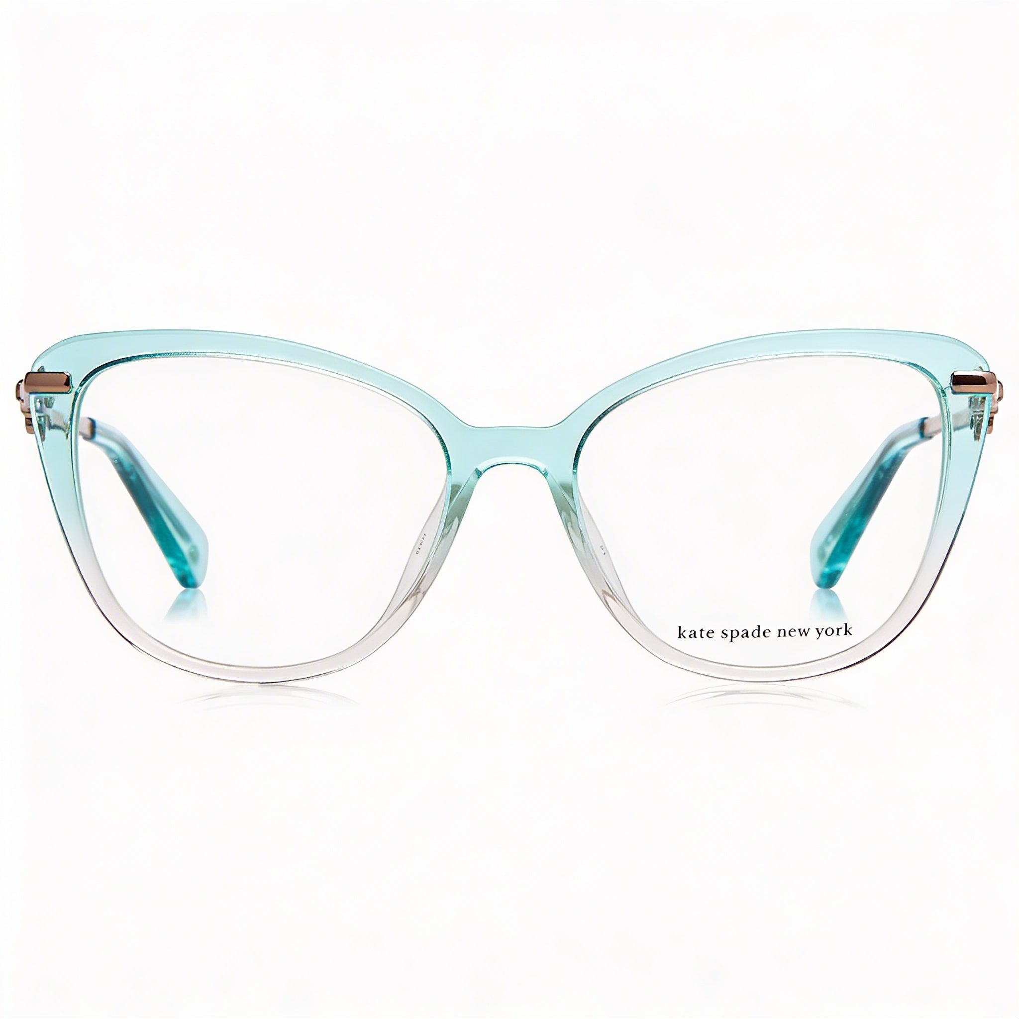 Gafas de sol Kate Spade New York FLAVIA IWB para mujer, montura de acetato, lentes de policarbonato verde y rosa, 51 mm, Photo 2