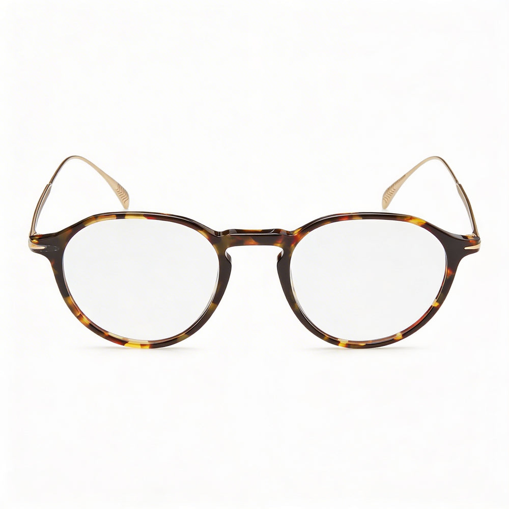 Gafas de sol David Beckham DB 1105 para hombre, montura de plástico, lentes de policarbonato, polarizadas, color dorado habana, ancho de lente de 49 mm.
