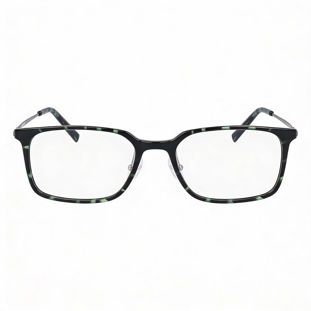 Flexon Ep8003 Women's Acetate Frame Polycarbonate Lens Eyewear in Shiny Olive Tortoise, 55mm