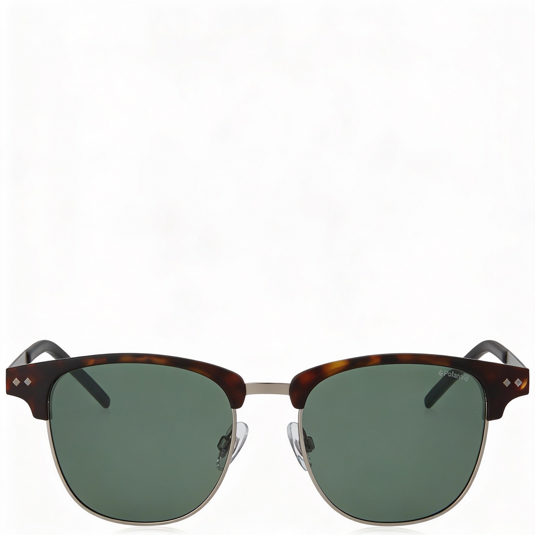 Polaroid Pld1027/S Unisex Havana & Gun Metal Plastic & Metallic Green UV Protection Anti-Reflective 50mm Sunglasses, Photo 2