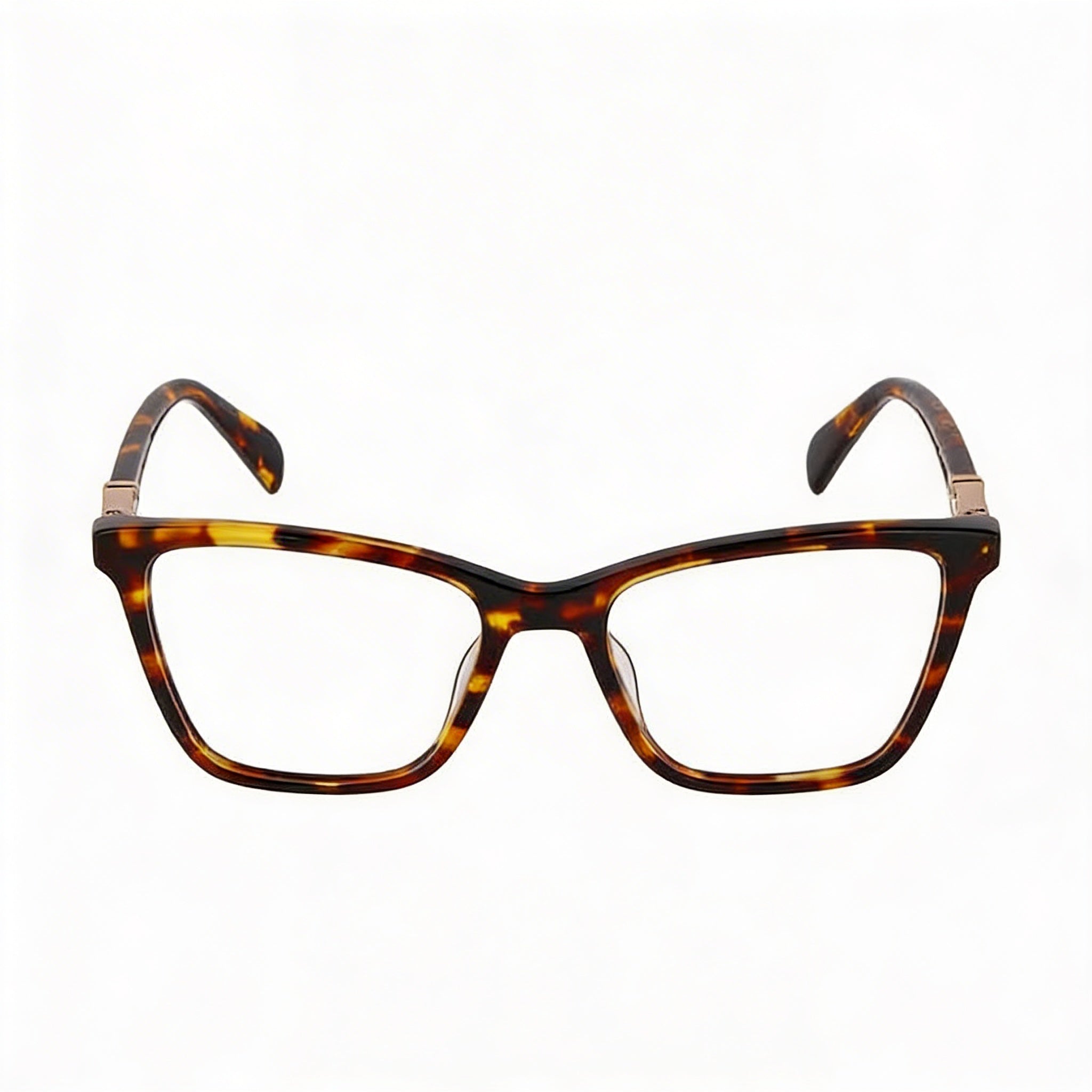 Tous Classic Women's Timeless Acetate Optical Eyeglasses in Shiny Brown Yellow Havana, Lens Width 51mm, Photo 1