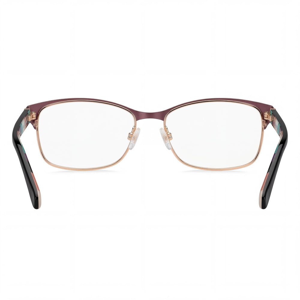 Gafas de mujer Tommy Hilfiger TH 1684 de acetato cobre dorado, montura cuadrada de acero inoxidable, sin 52 mm