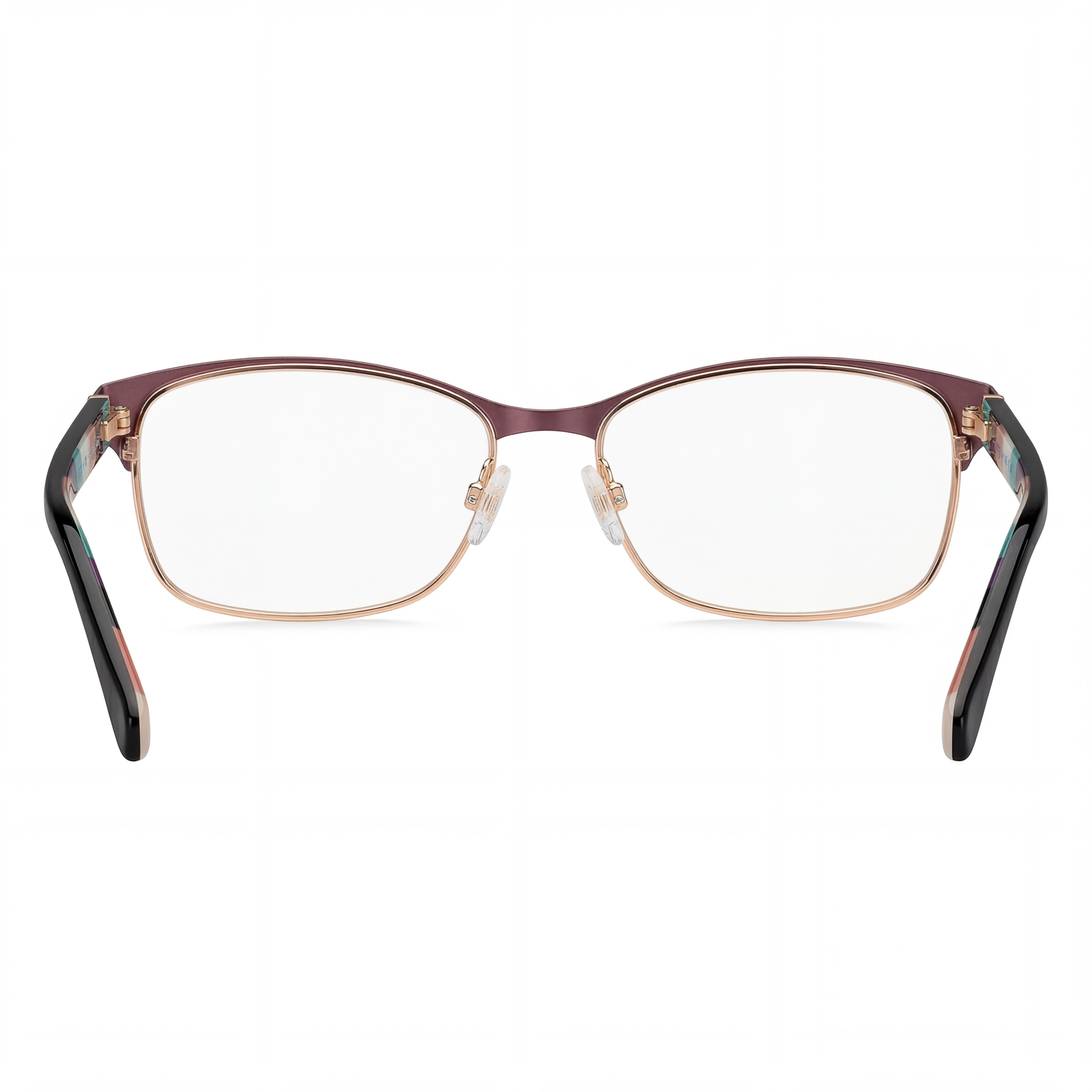 Gafas de mujer Tommy Hilfiger TH 1684 de acetato cobre dorado, montura cuadrada de acero inoxidable, sin 52 mm, Photo 2