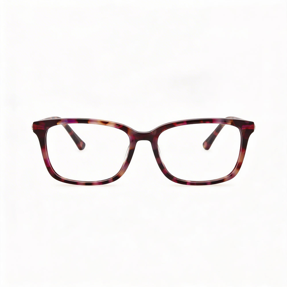 Guess Women's Casual Sunglasses with Plastic Frame in Shiny Violet Demi, Acetate Lenses, 50mm Lens Width