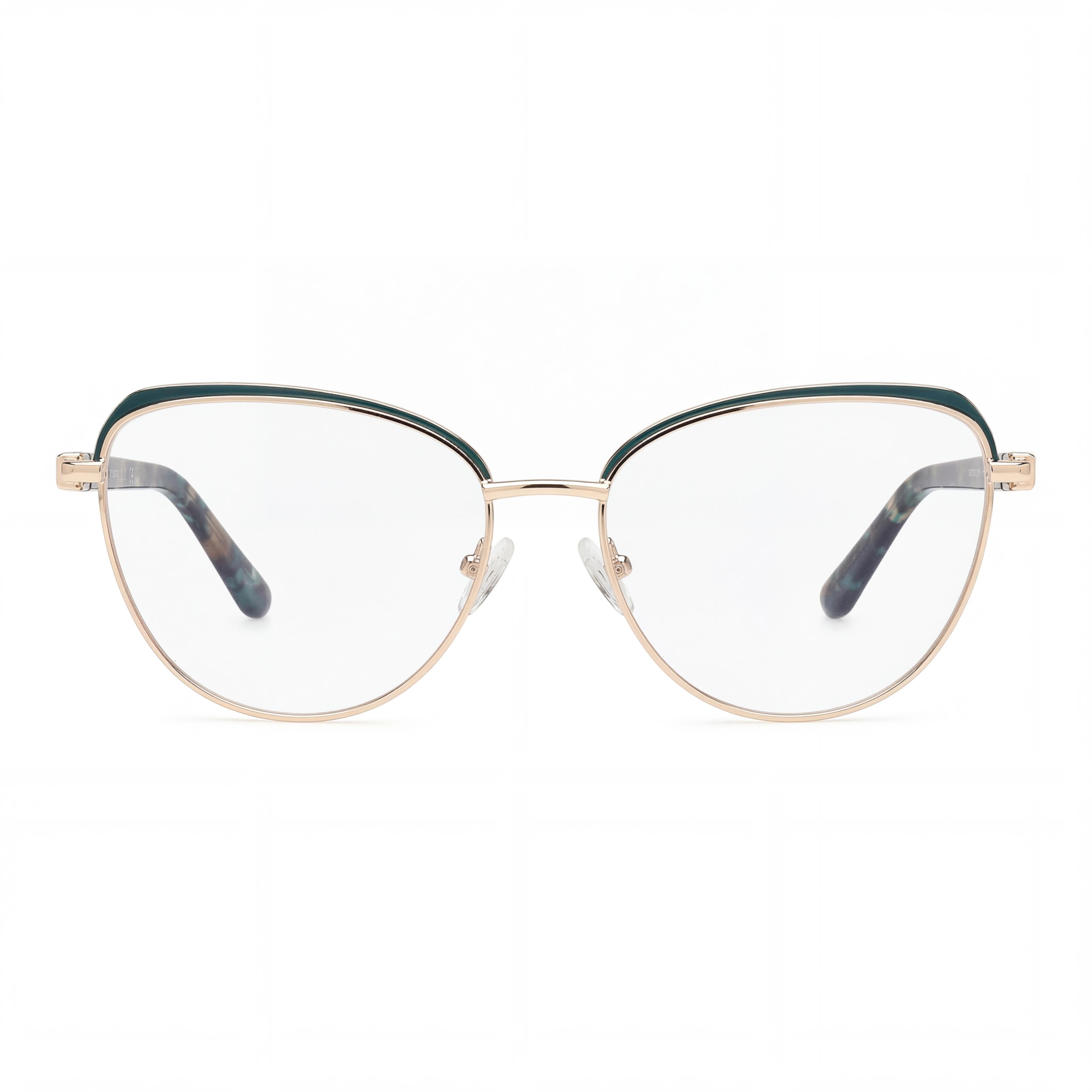 GUESS Gu2982 Women's Dark Green Metal Frame Sunglasses with Dark Green Polycarbonate Lenses 53mm, Photo 2
