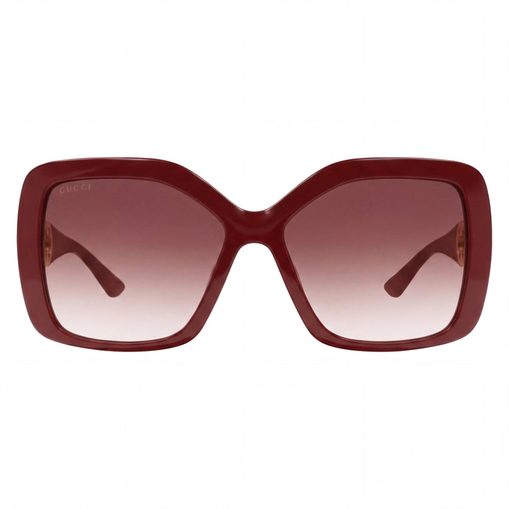 Gucci Modern GG2015S-002 Unisex Black Frame Black Lens Sunglasses, 18mm Bridge, 145mm Temple