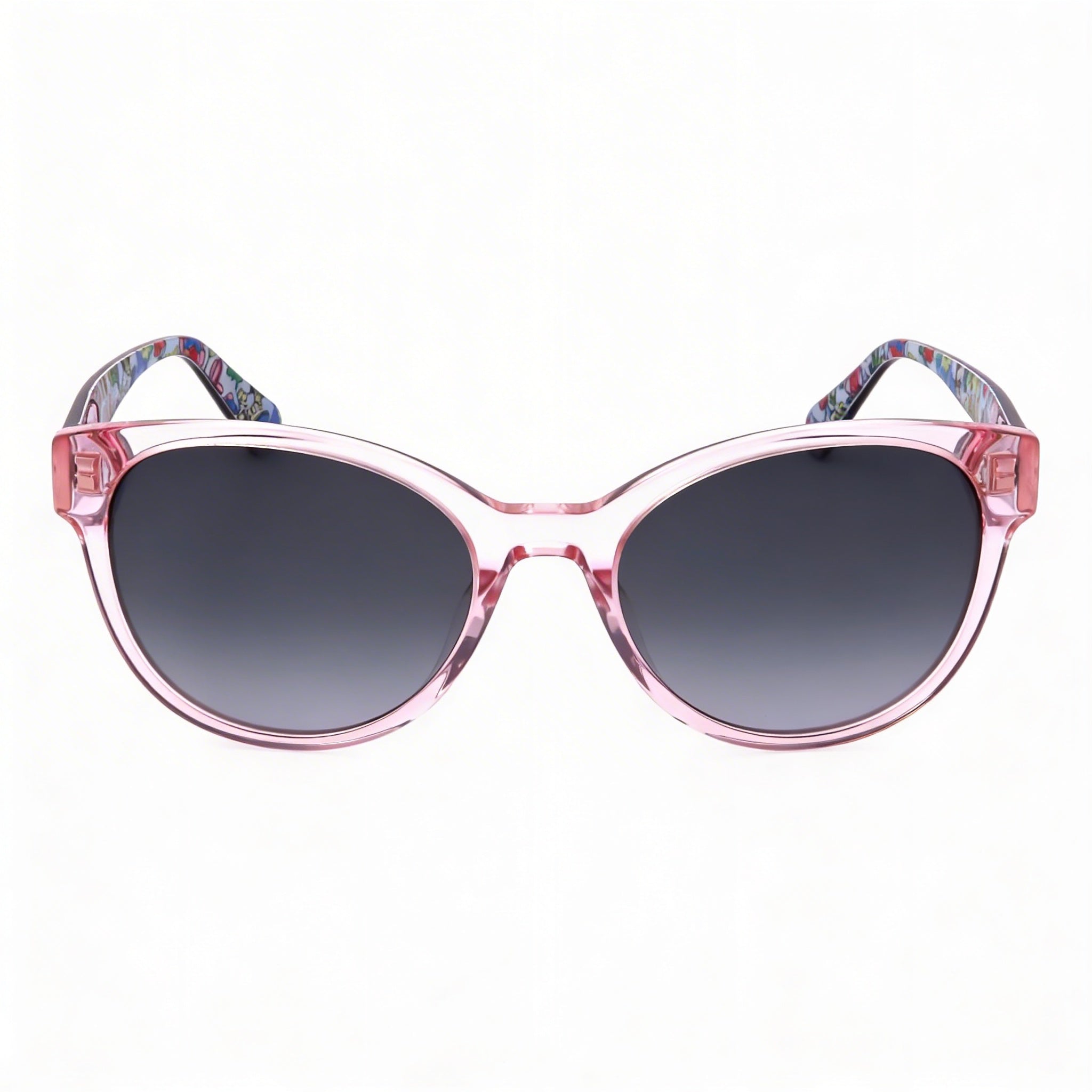 Kate Spade New York Seasonal Women's Sunglasses with Pink Grey Plastic Frame and UV Protection 55mm, Photo 1