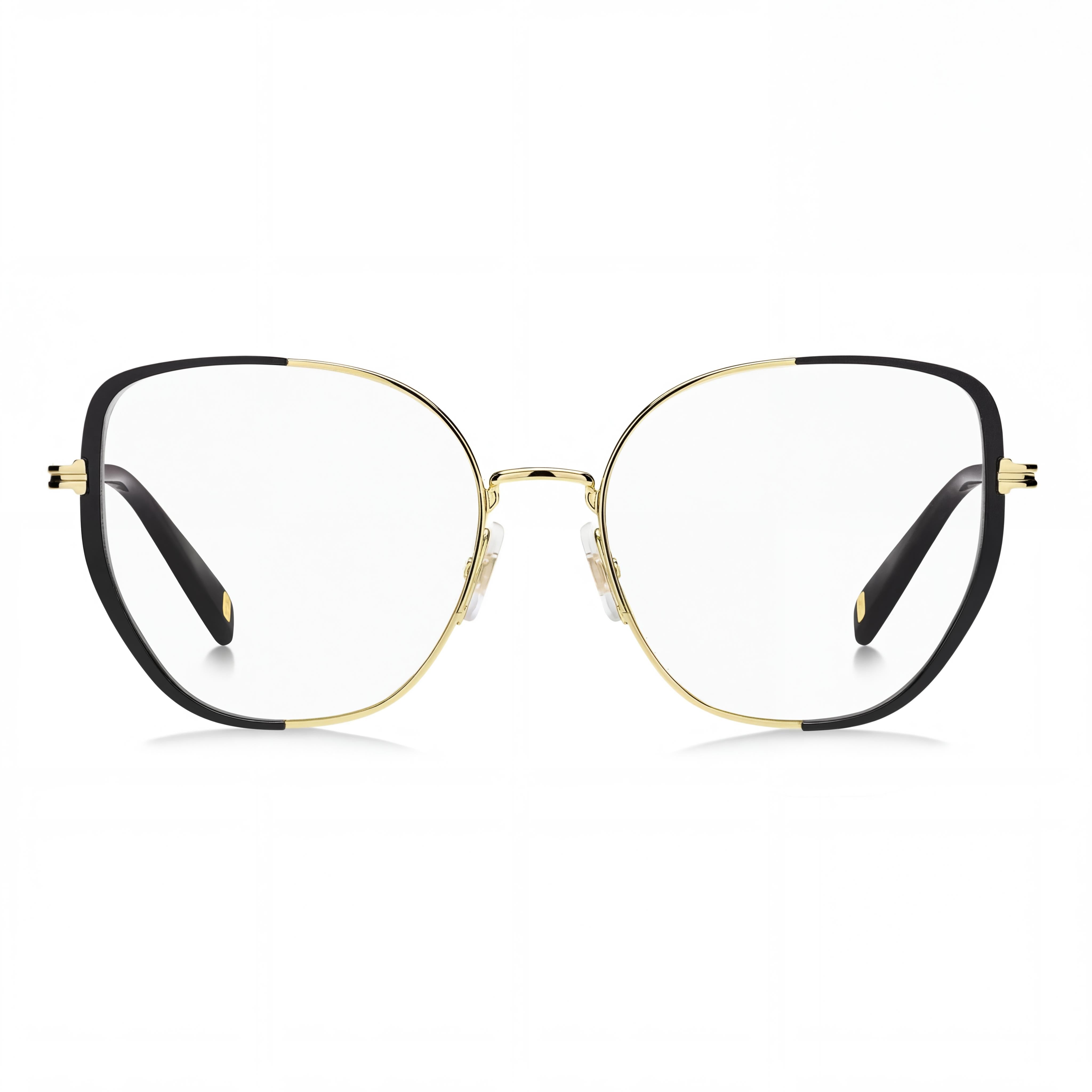 Marc Jacobs Temporary Men's Gold Black Stainless Steel Multicolor Non-Polarized Glasses 55-17-140, Photo 2