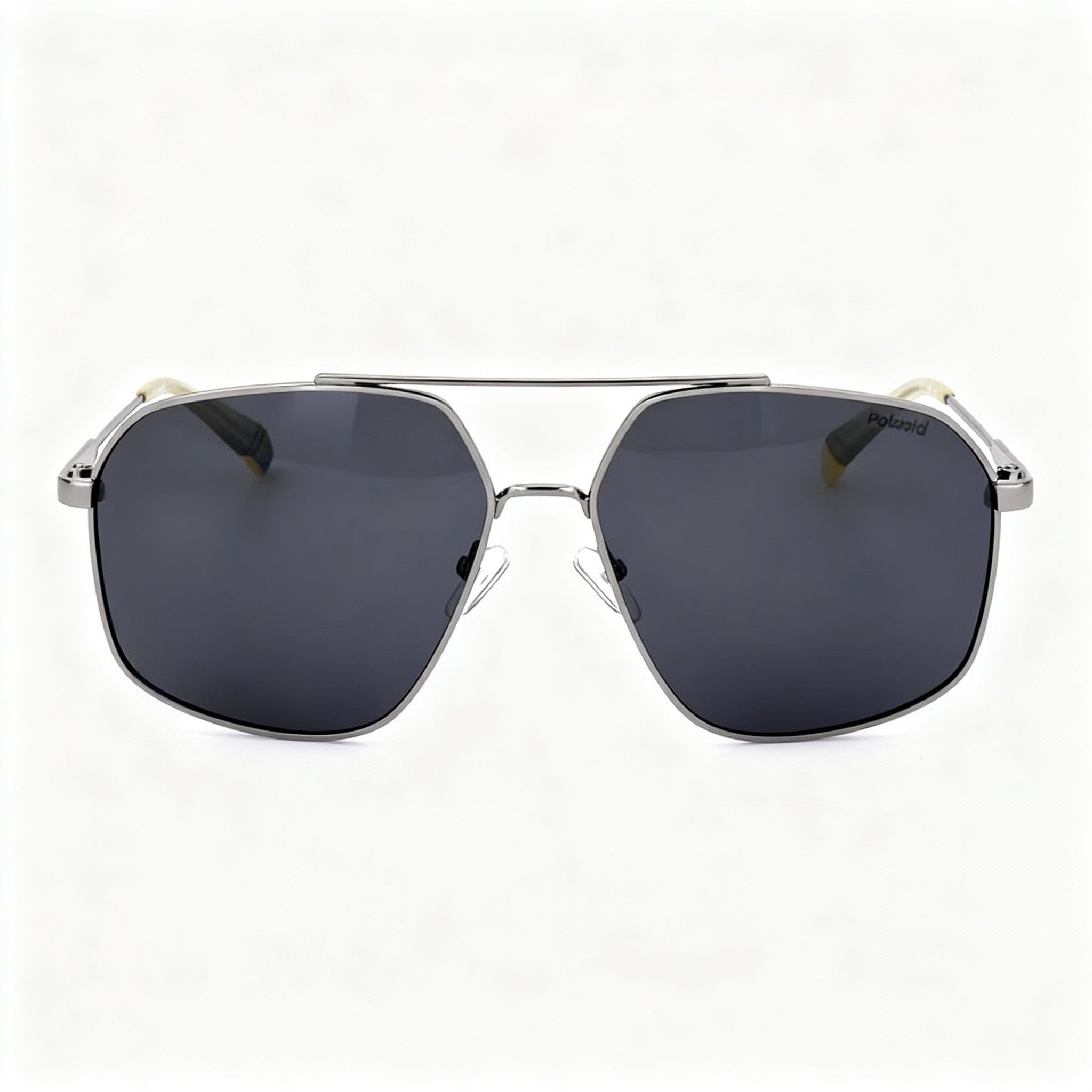Polaroid Pld 6173/S Unisex Stainless Steel Ruthenium Gray Polarized Sunglasses 58mm