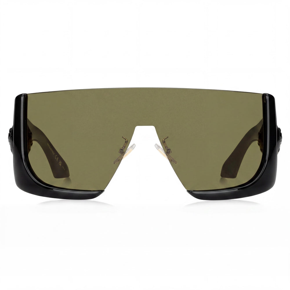 Etro Casual Women's Propionate Black Brown Frame Brown Non-Polarized Lens Sunglasses 99mm Lens Width