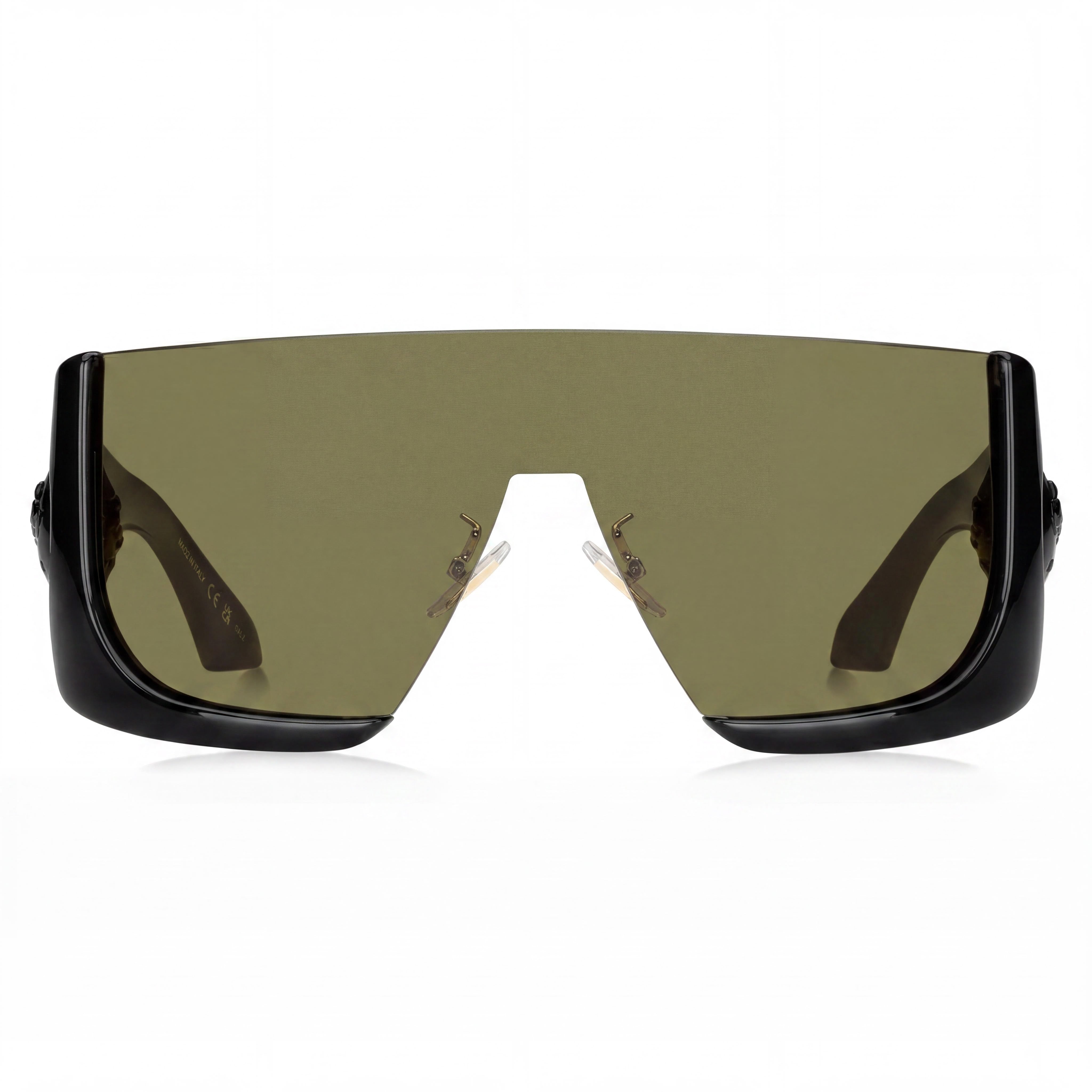 Etro Casual Women's Propionate Black Brown Frame Brown Non-Polarized Lens Sunglasses 99mm Lens Width, Photo 2