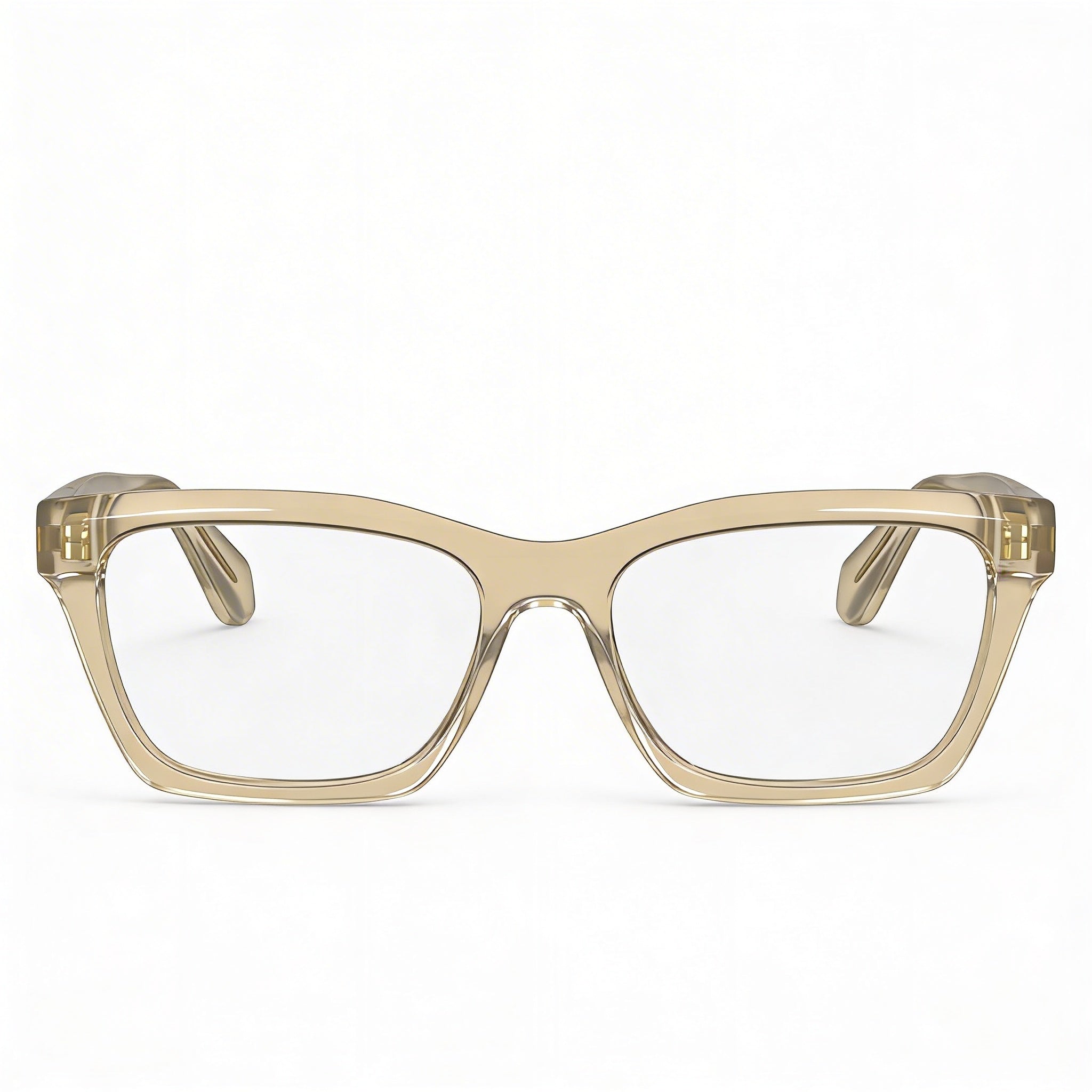Salvatore Ferragamo SF2986 Unisex Optical Eyeglasses with Acetate Frame in Transparent Beige, Size 53, Photo 2