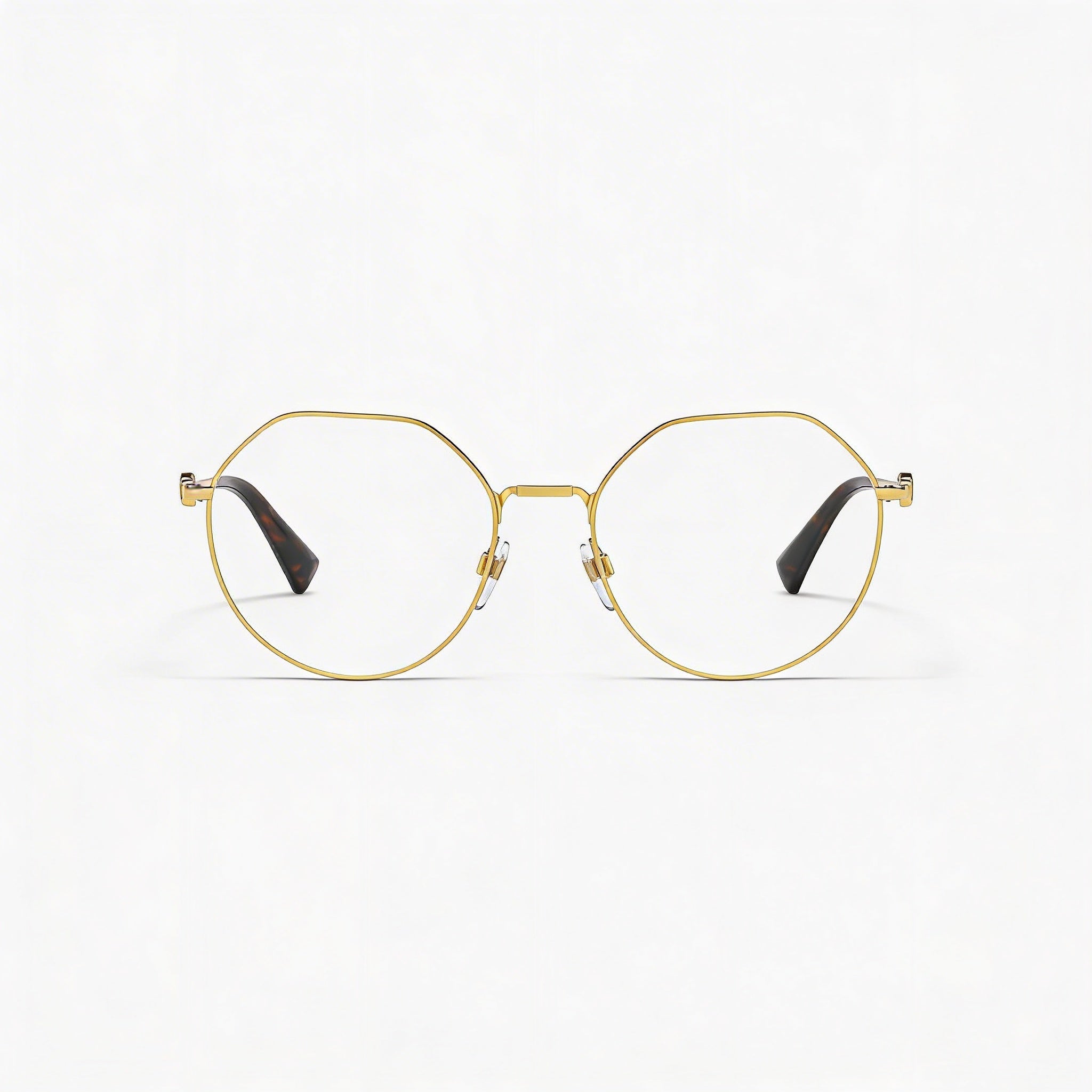Valentino VA1021 3002 Women's Modern Gold Metal Full Rim Oval Prescription Eyeglasses 52mm, Photo 2