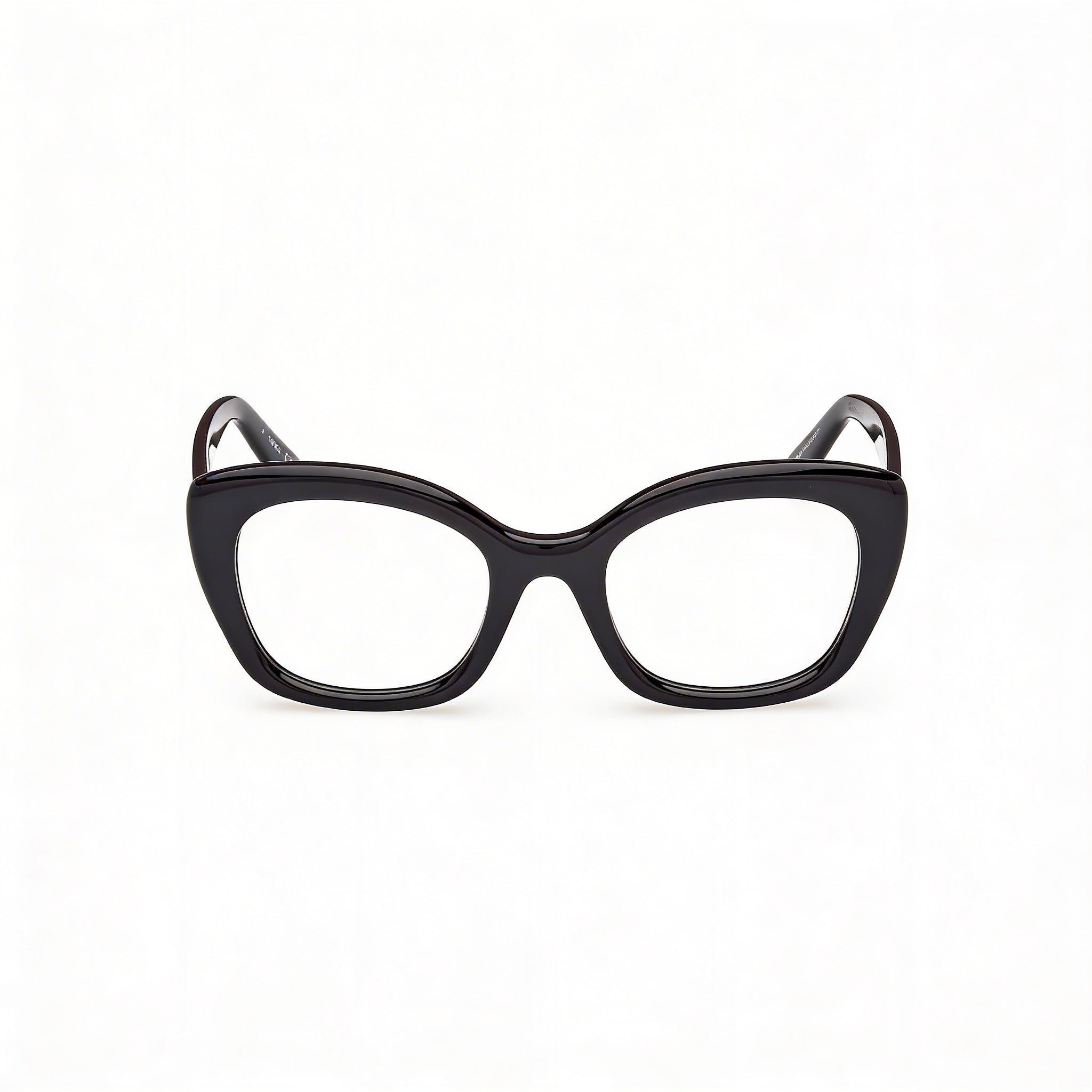 Gafas de mujer Guess Gu50225 de plástico negro brillante no transparentes de 51 mm, Photo 2