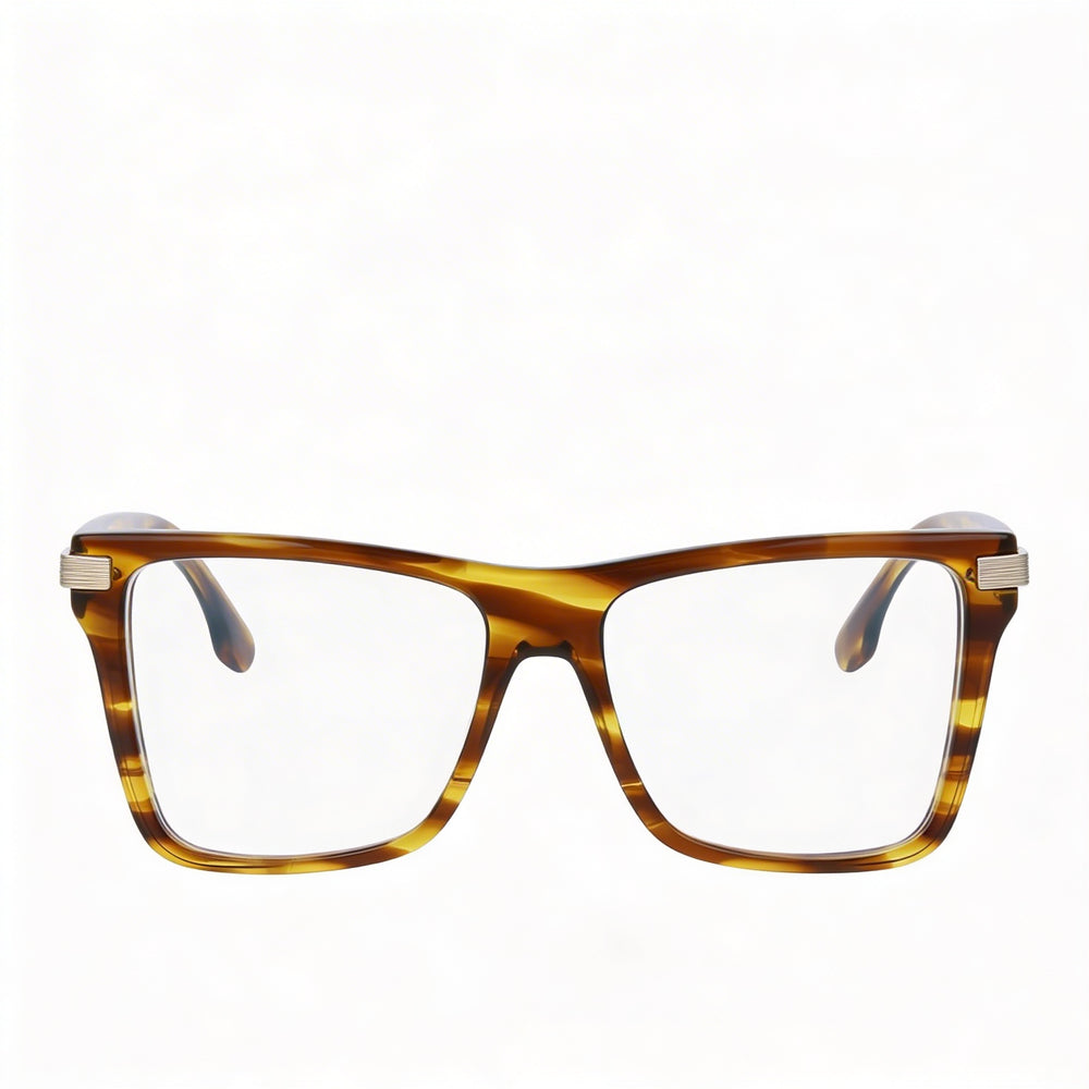 Victoria Beckham Vb2677 Women's Striped Tobacco 53mm Eyeglasses