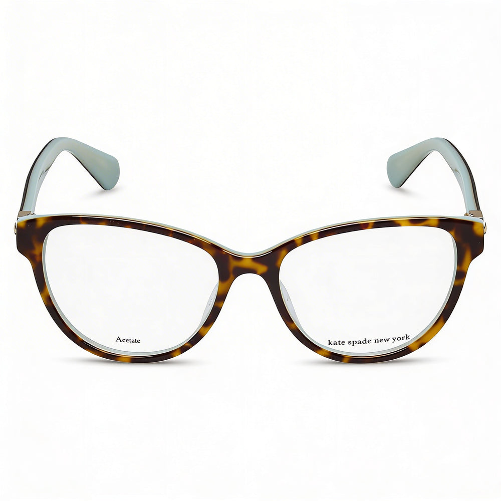 Gafas de acetato Kate Spade New York Modern para mujer, color Havana, 52 mm