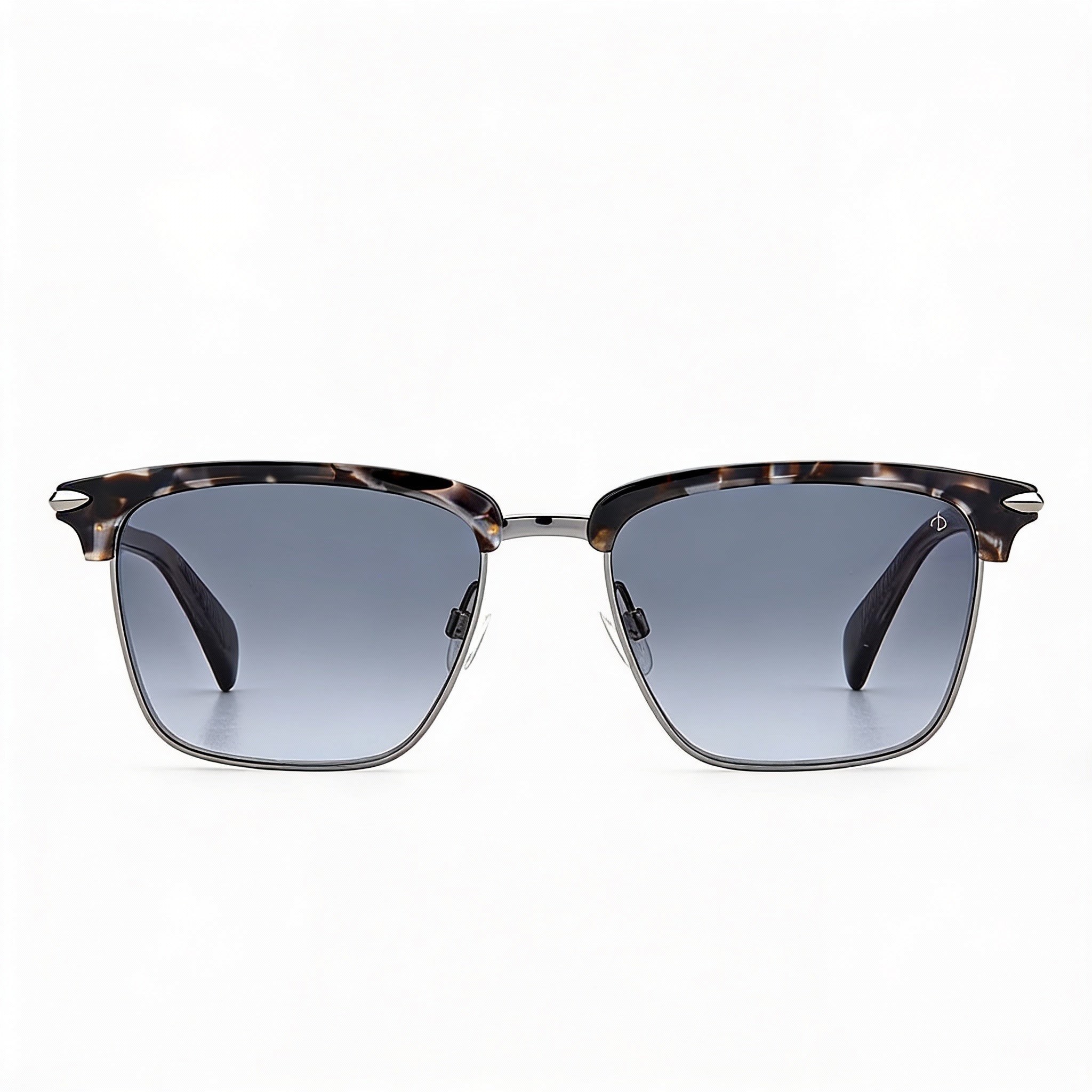 rag & bone Women's Casual Stainless Steel Light Adaptive UV Protected Black Grey Havana Dark Gray Gradient 54mm Sunglasses, Photo 2