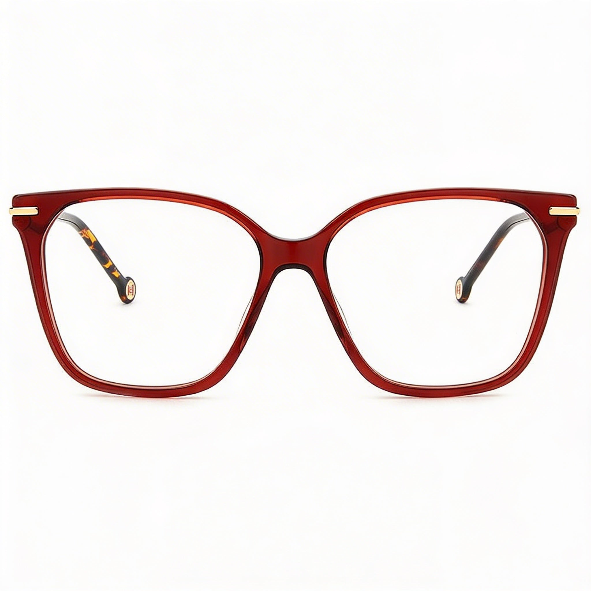 Carolina Herrera Her 0094 Unisex Plastic UV Protection Sunglasses Havana Castle Frame, Burgundy Havana Lenses 54mm, Photo 2