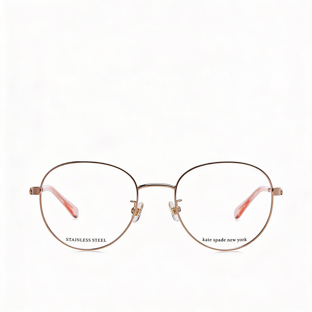 kate spade new york Jalisia/F Women's Red Gold Stainless Steel Non-polarised Eyewear 52
