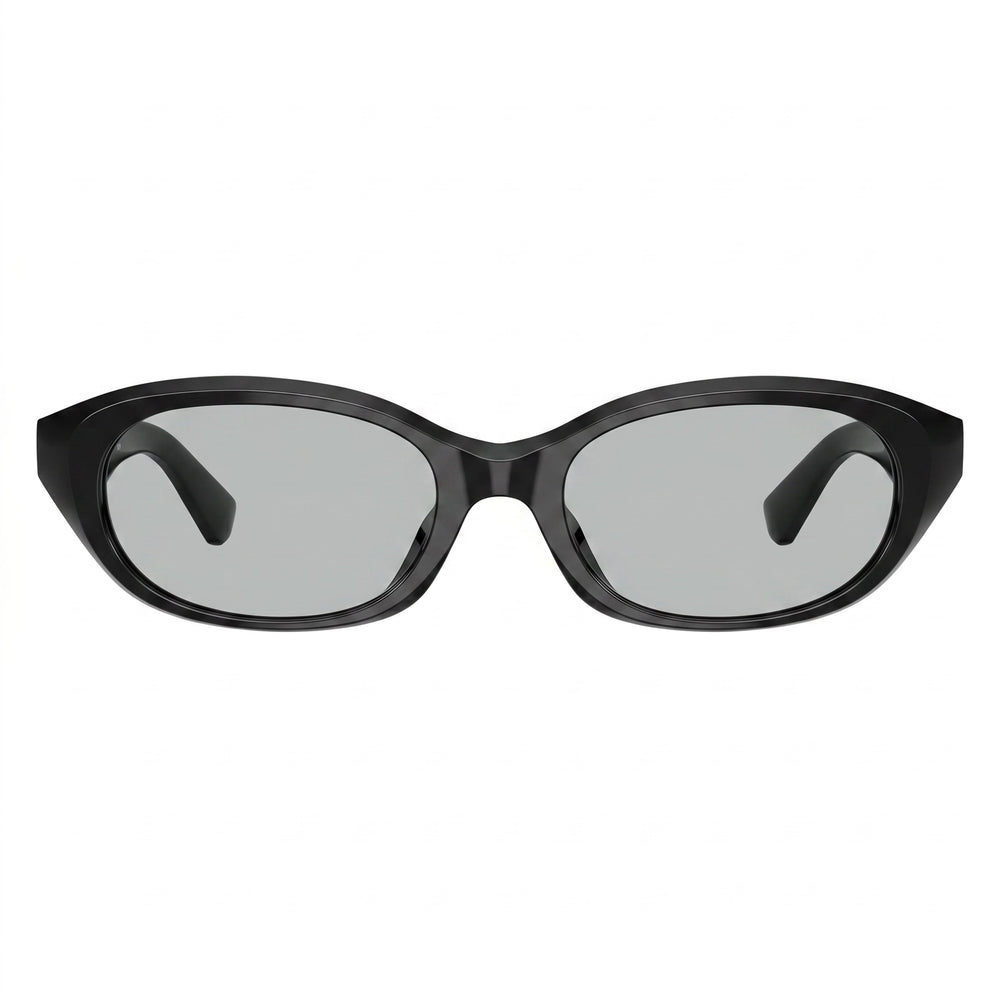 BURBERRY Classic Unisex Yellow Light Grey Frame with Dark Grey Polarized UV Protection Lenses