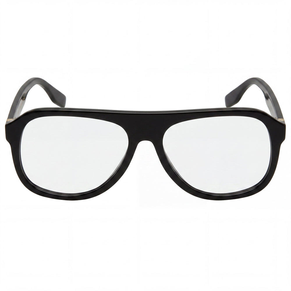 Gafas unisex Marc 641 de Marc Jacobs con montura de acetato negro y lente color habana - Talla 57mm