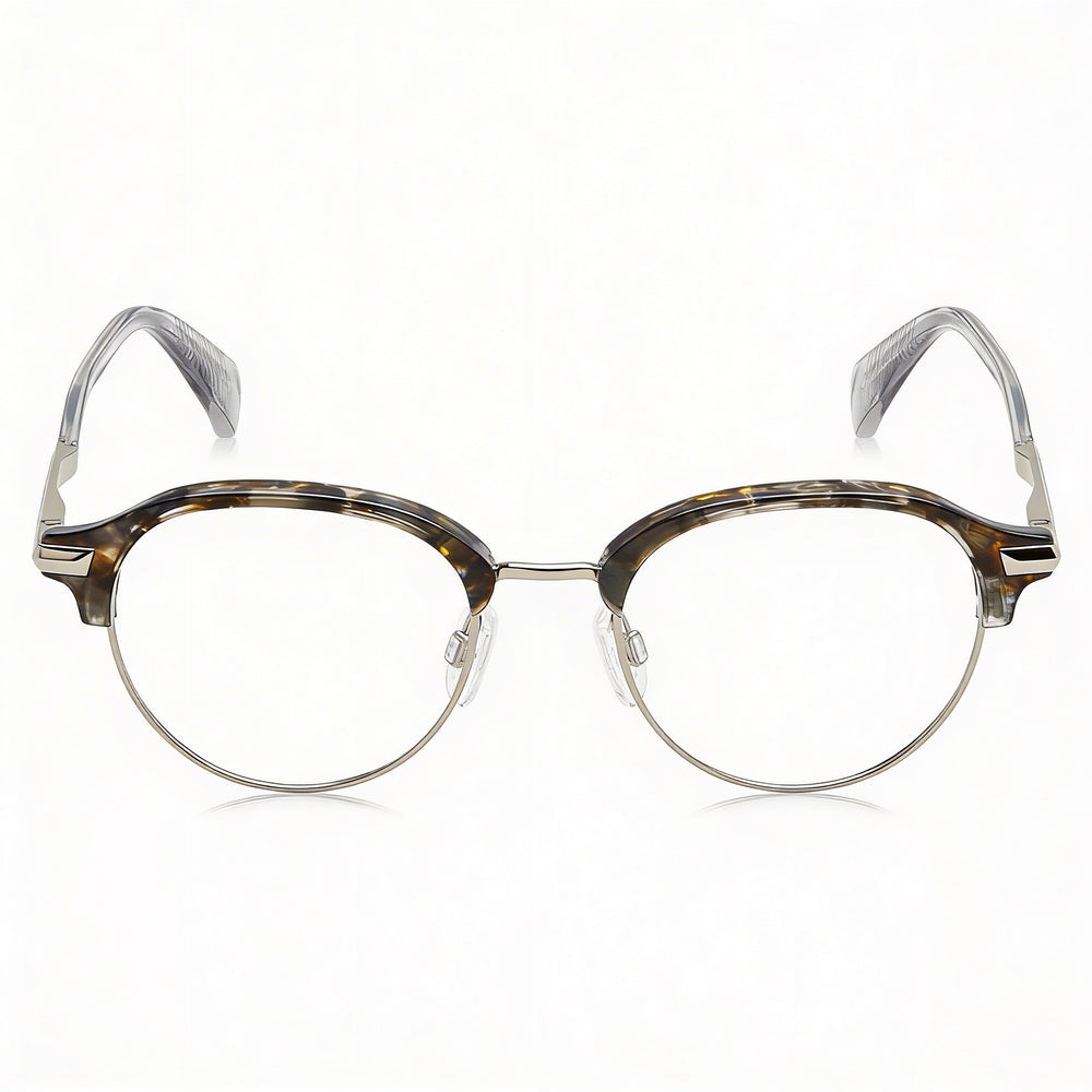 Rag & Bone Modern Men's Alloy Steel Frame Grey Havana Polycarbonate Lens Sunglasses 48mm