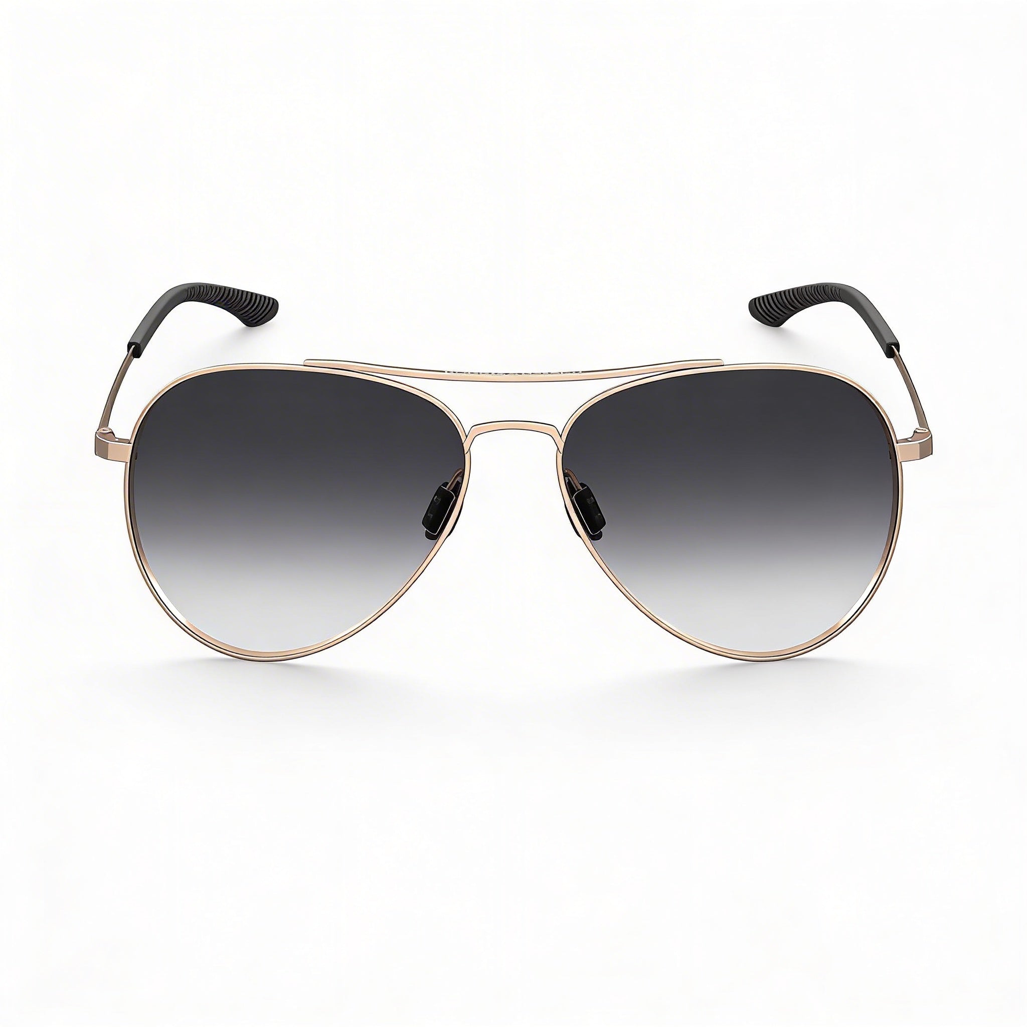 Gafas de sol unisex Under Armour UA Instinct con montura de acero inoxidable y protección UV, color oro rosa, 57-15-140 mm, Photo 2